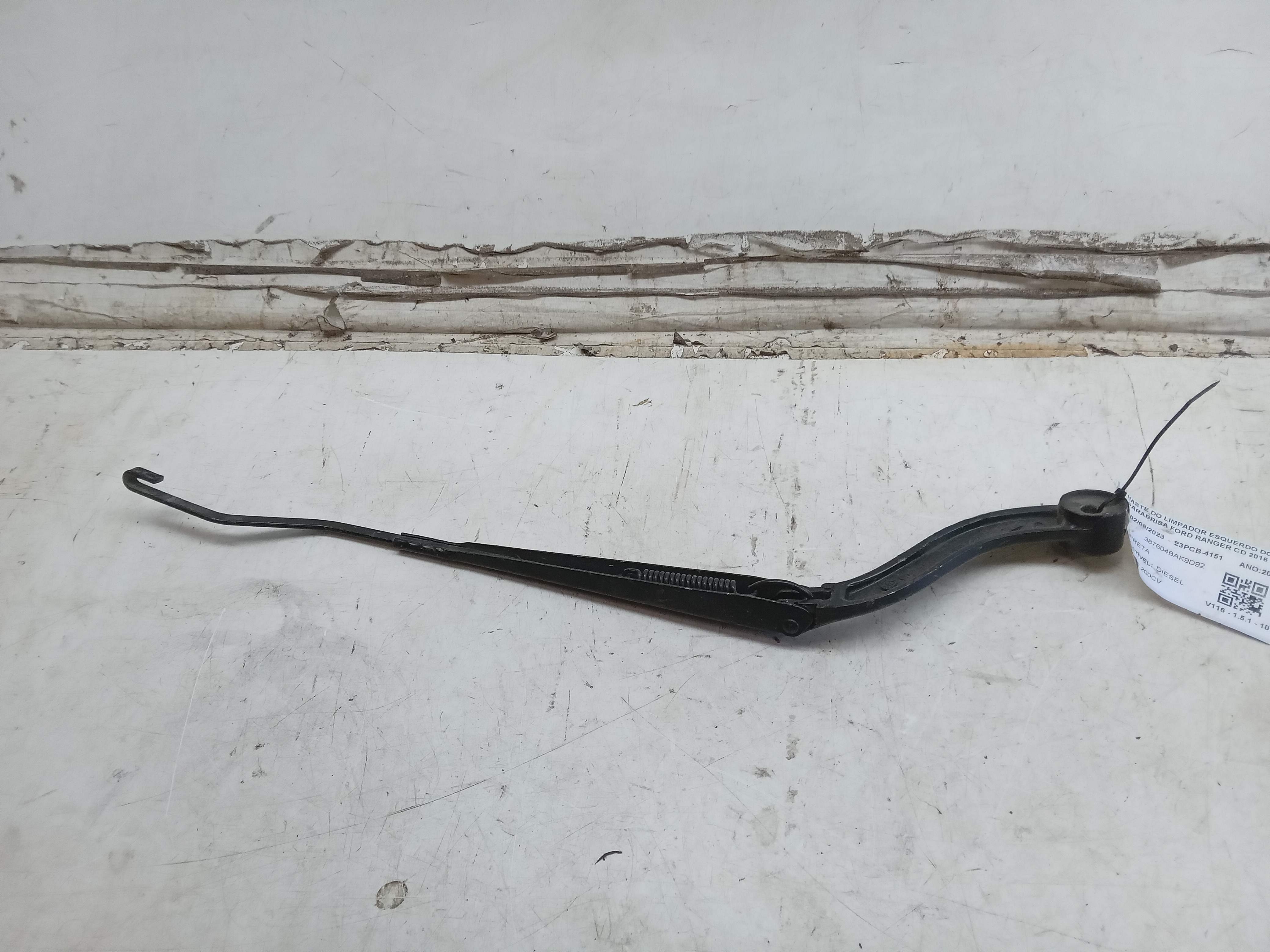 HASTE BRAÇO LIMPADOR PARABRISA LE FORD RANGER CD 2016 1