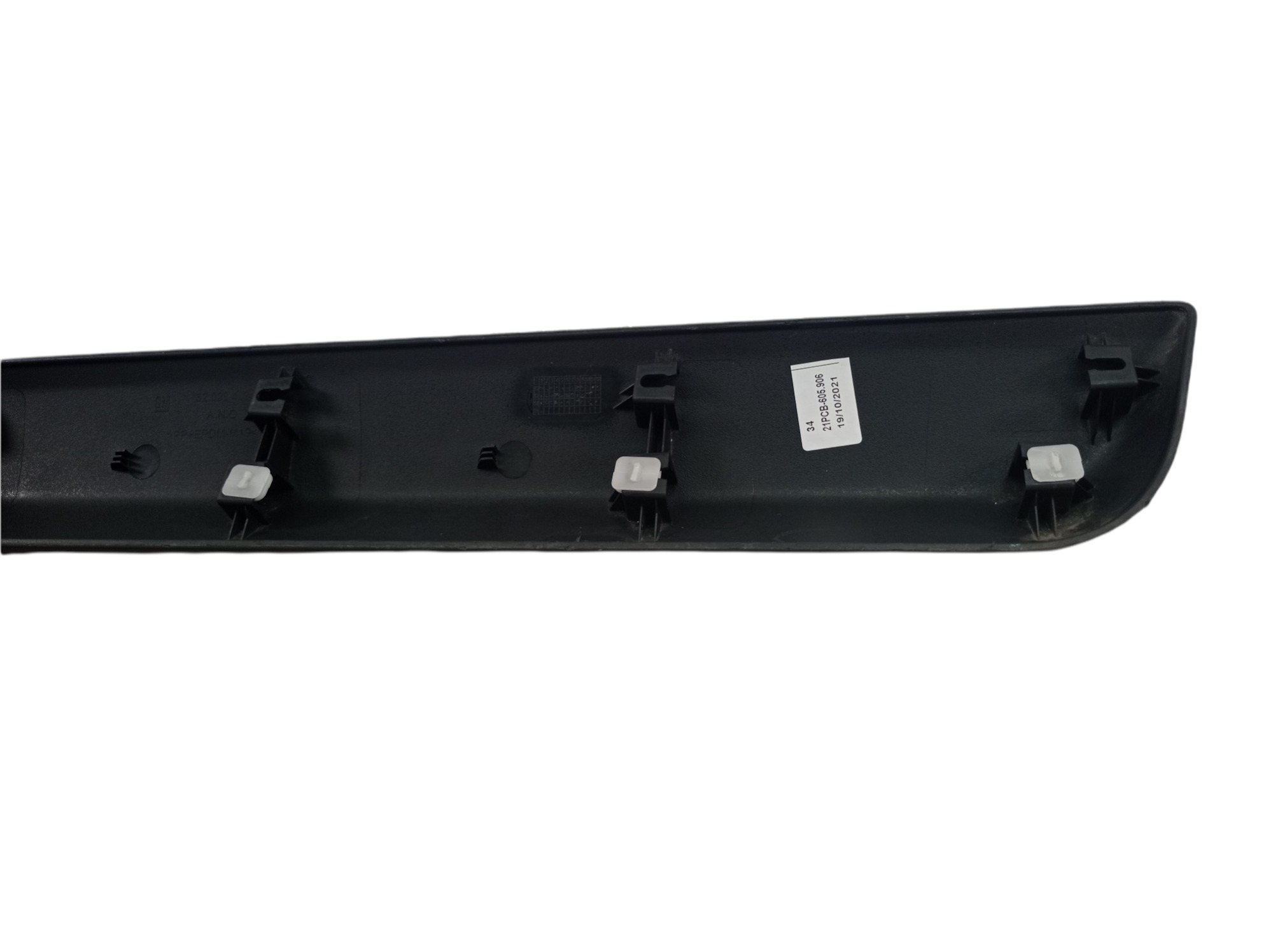 Moldura Lateral Porta Lado Direito S10 2016 2019 Original 6
