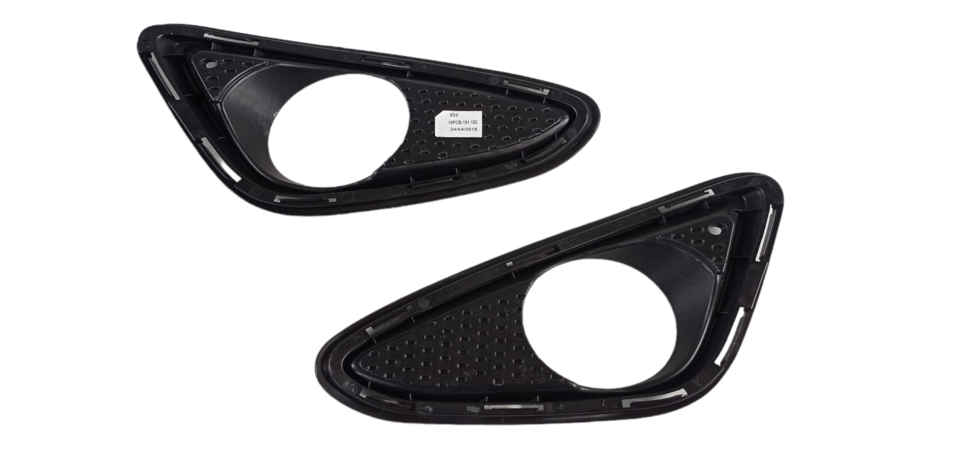 Par Moldura Grade Farol Milha Hb20 2012 A 2015 Zeradas 1