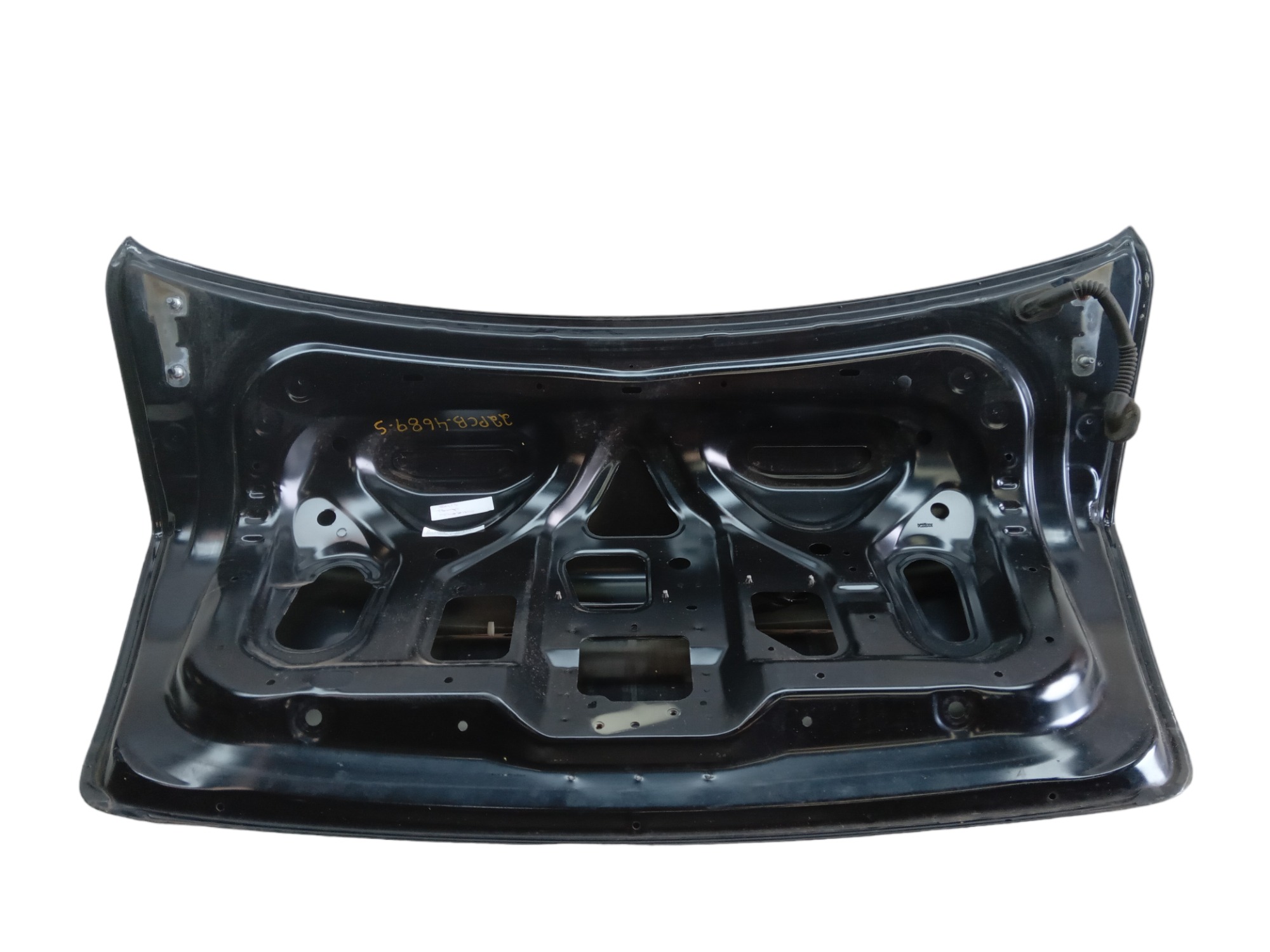 Tampa Traseira Nissan Sentra 2008 Para Recuperar  Preta 4