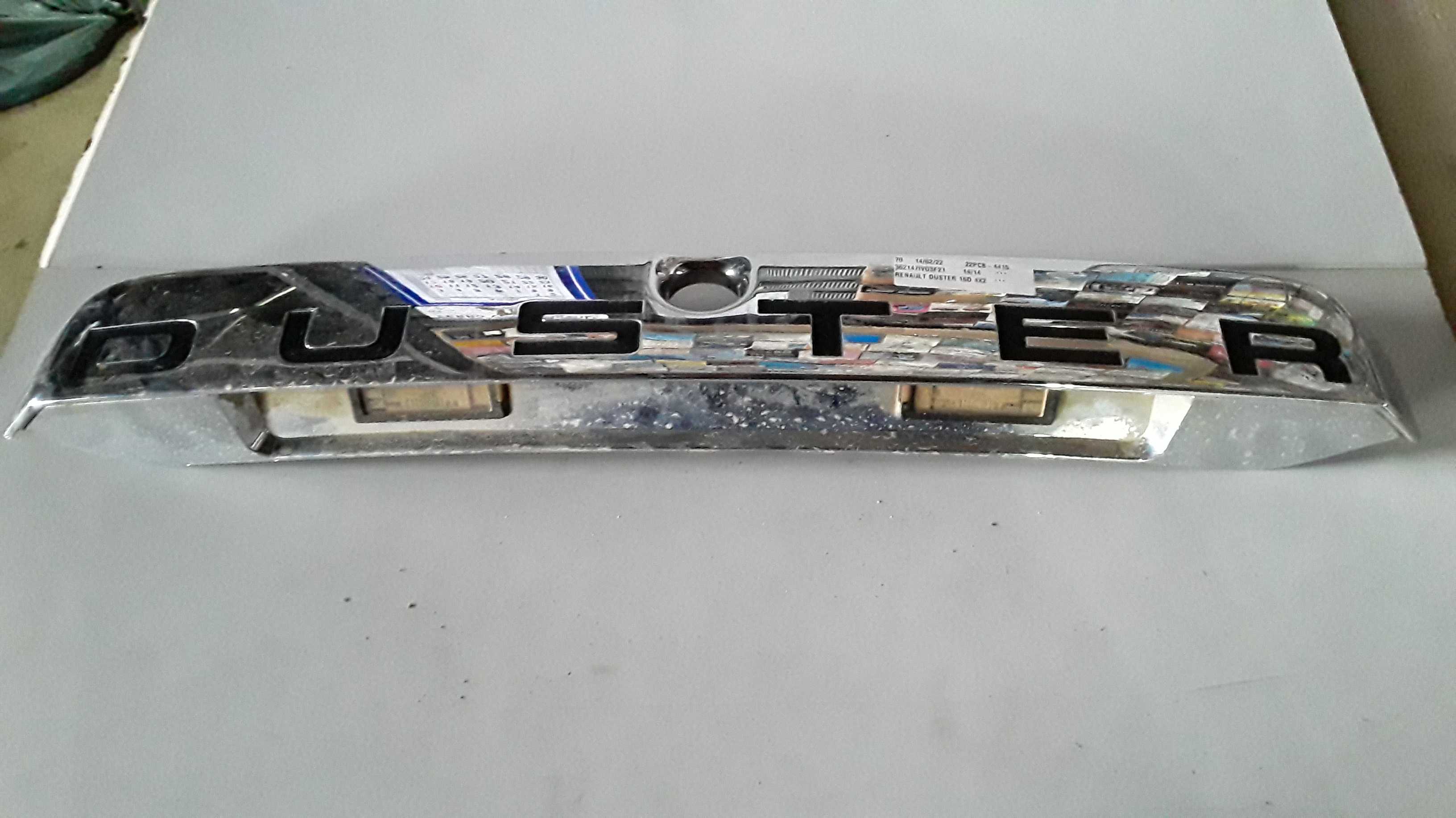 848100075r Friso Cromado Moldura Porta Malas Duster 2014