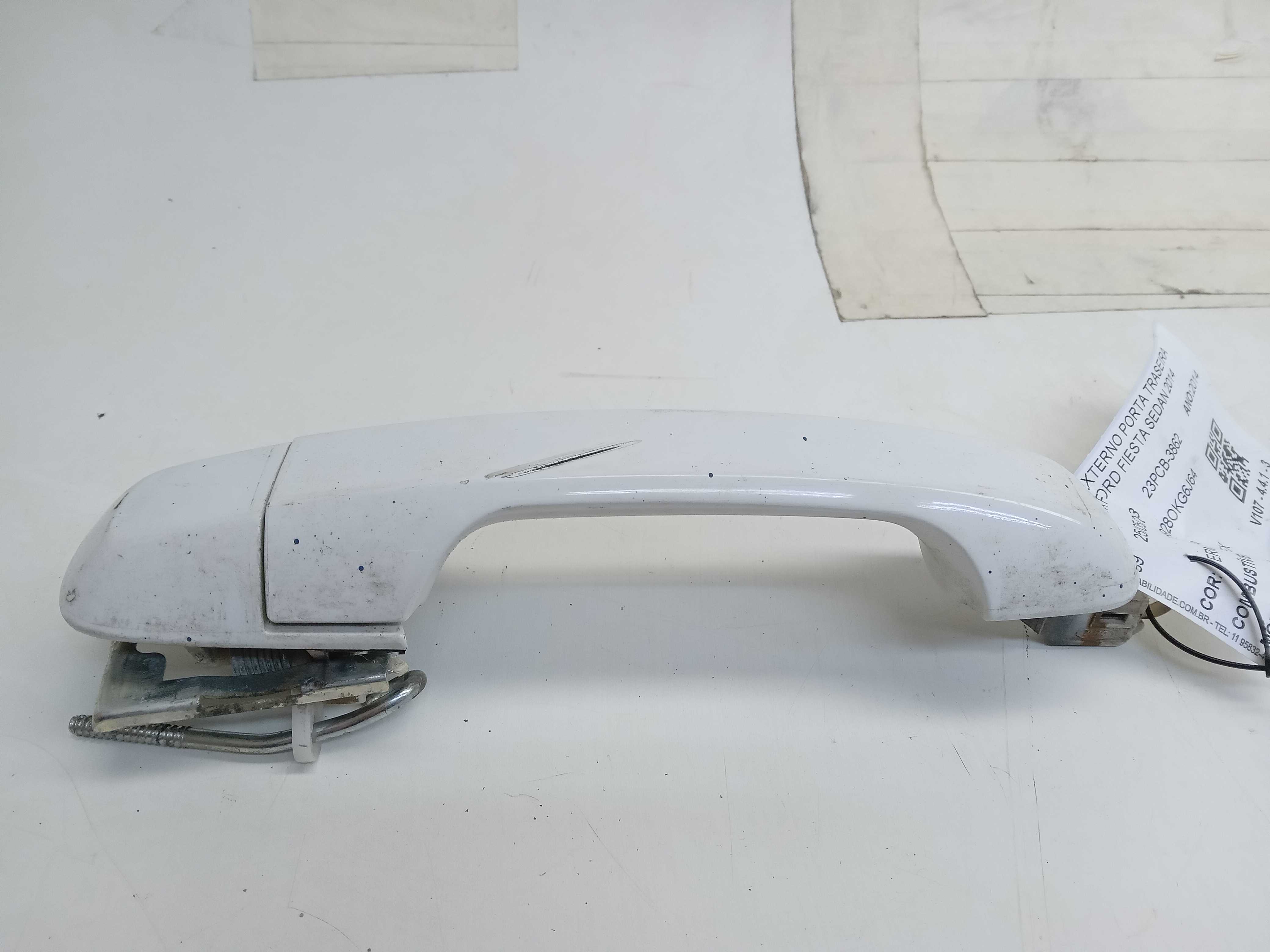 MAÇANETA EXTERNA PORTA TRAS ESQUERDA FORD FIESTA SEDAN 2014 1