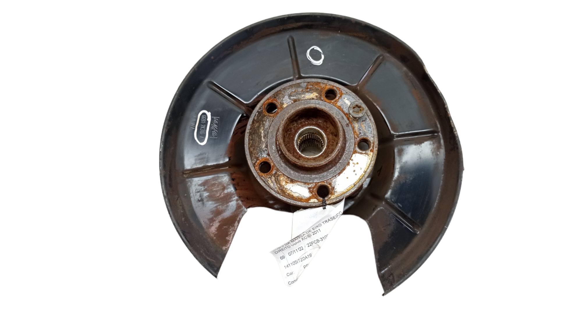 Cubo Espelho Tras Ld Volvo Xc60 2011 P/ Recuperar 2