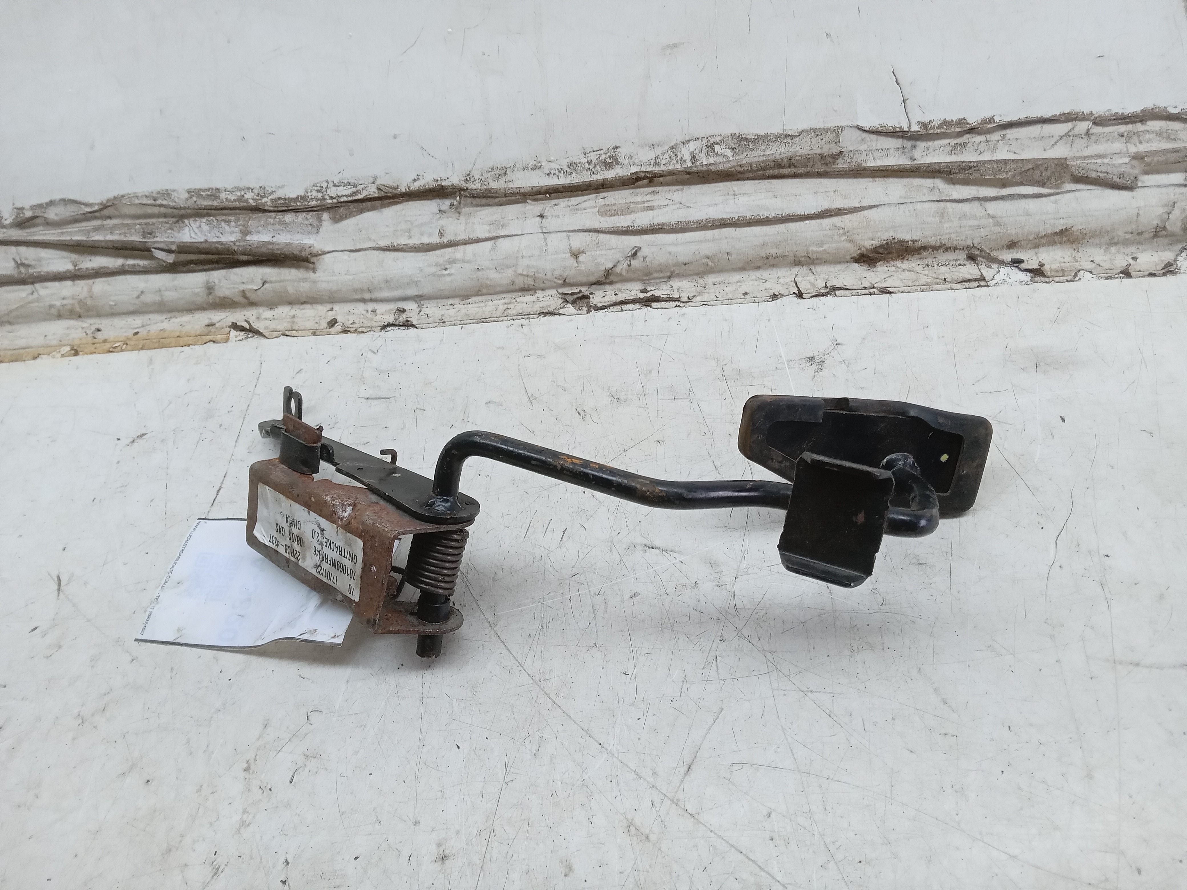 PEDAL ACELERADOR GM TRACKER 2008 1