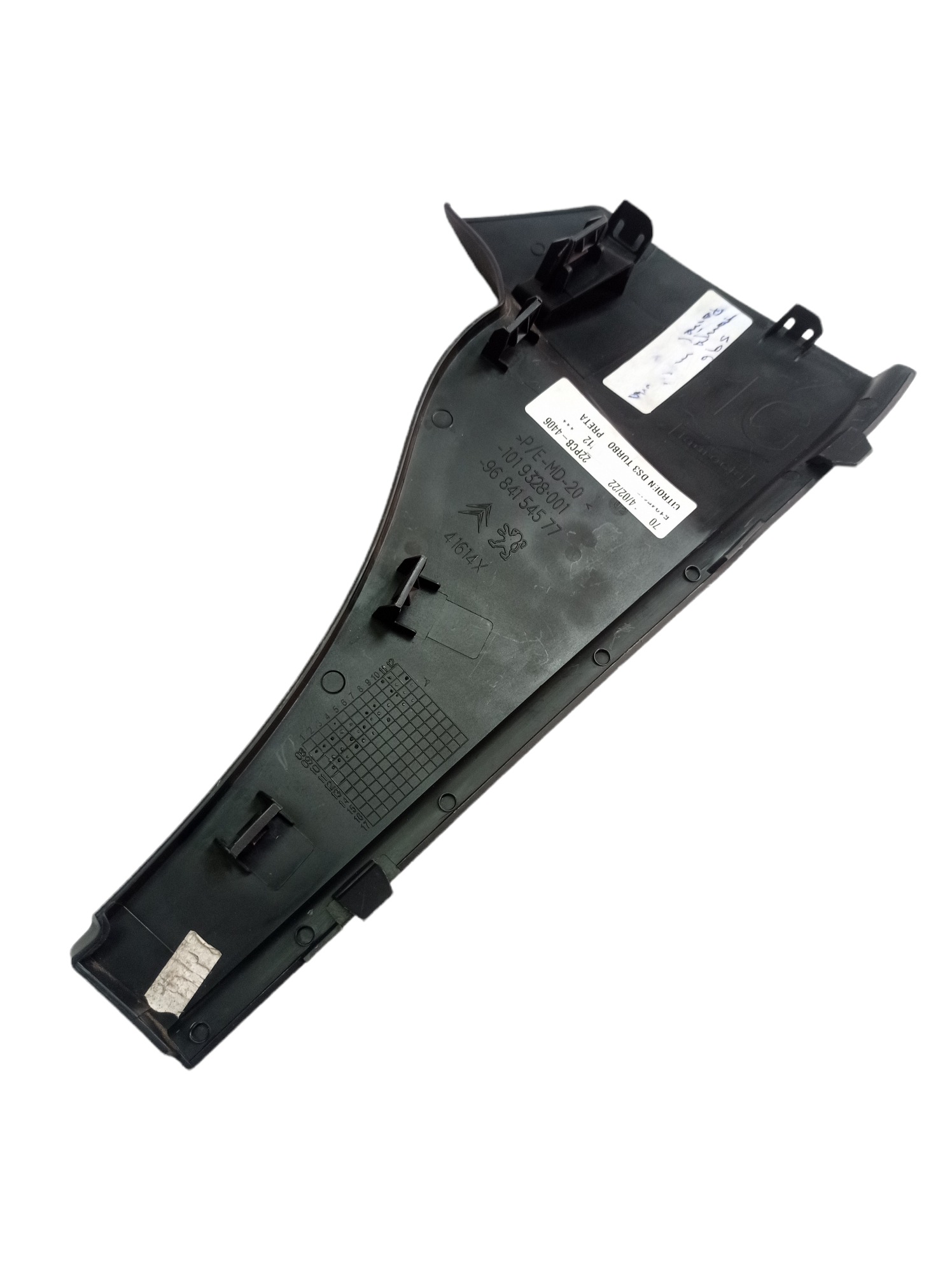 1019328001 Acabamento Painel Lateral Esq Citroen Ds3 08/11 6