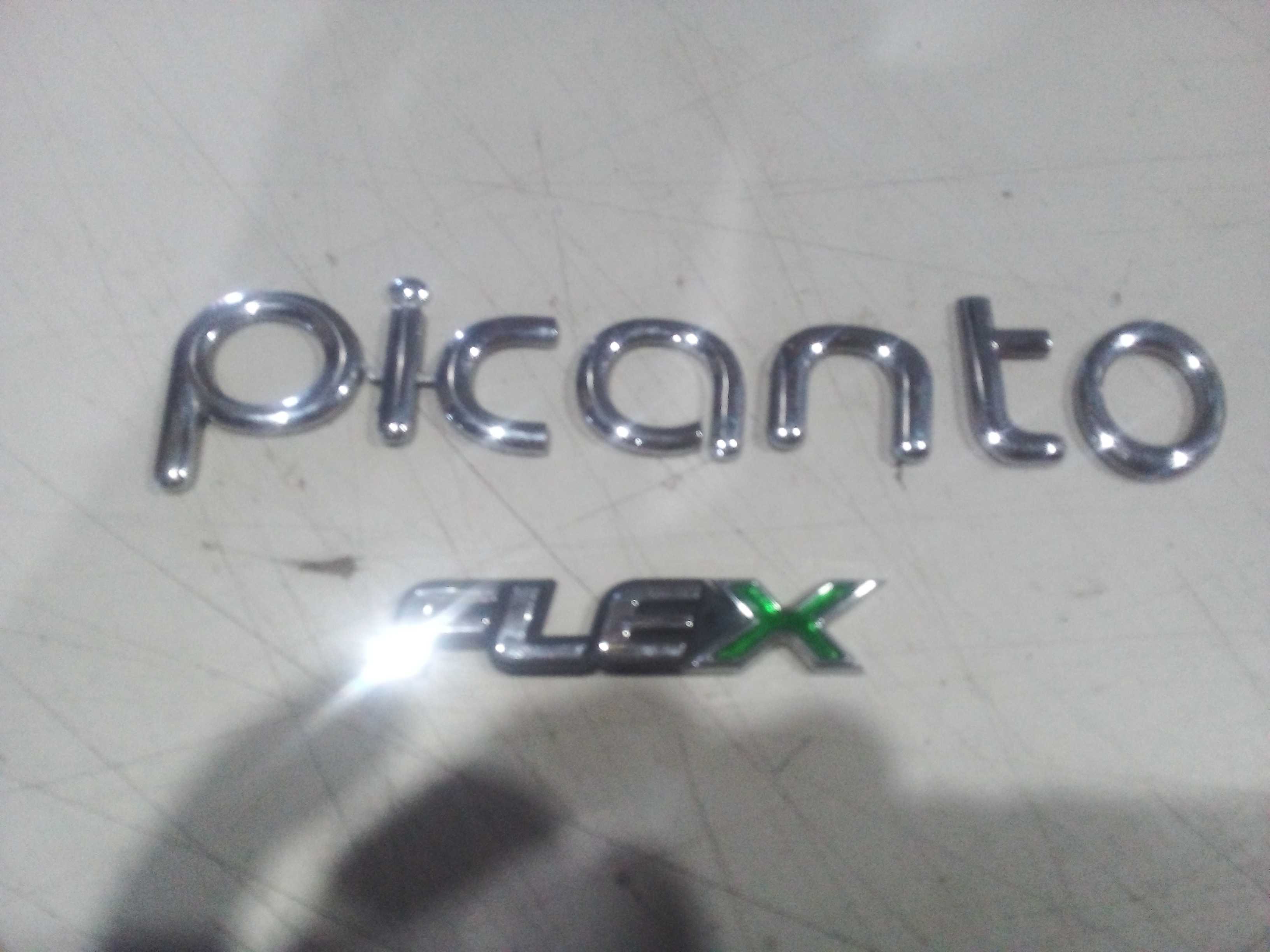 EMBLEMA DA LATARIA KIA PICANTO 2014   Picanto flex 2