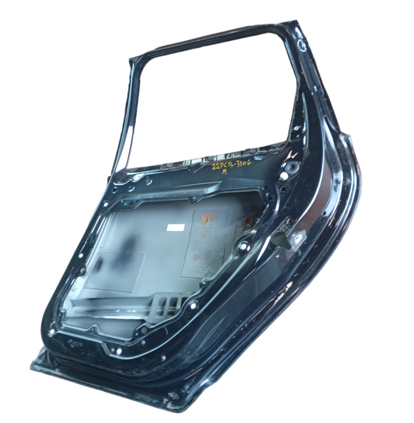 Porta Traseira Direita Volvo Xc60 2011 Para Recuperar Traseira Direito Preta 4