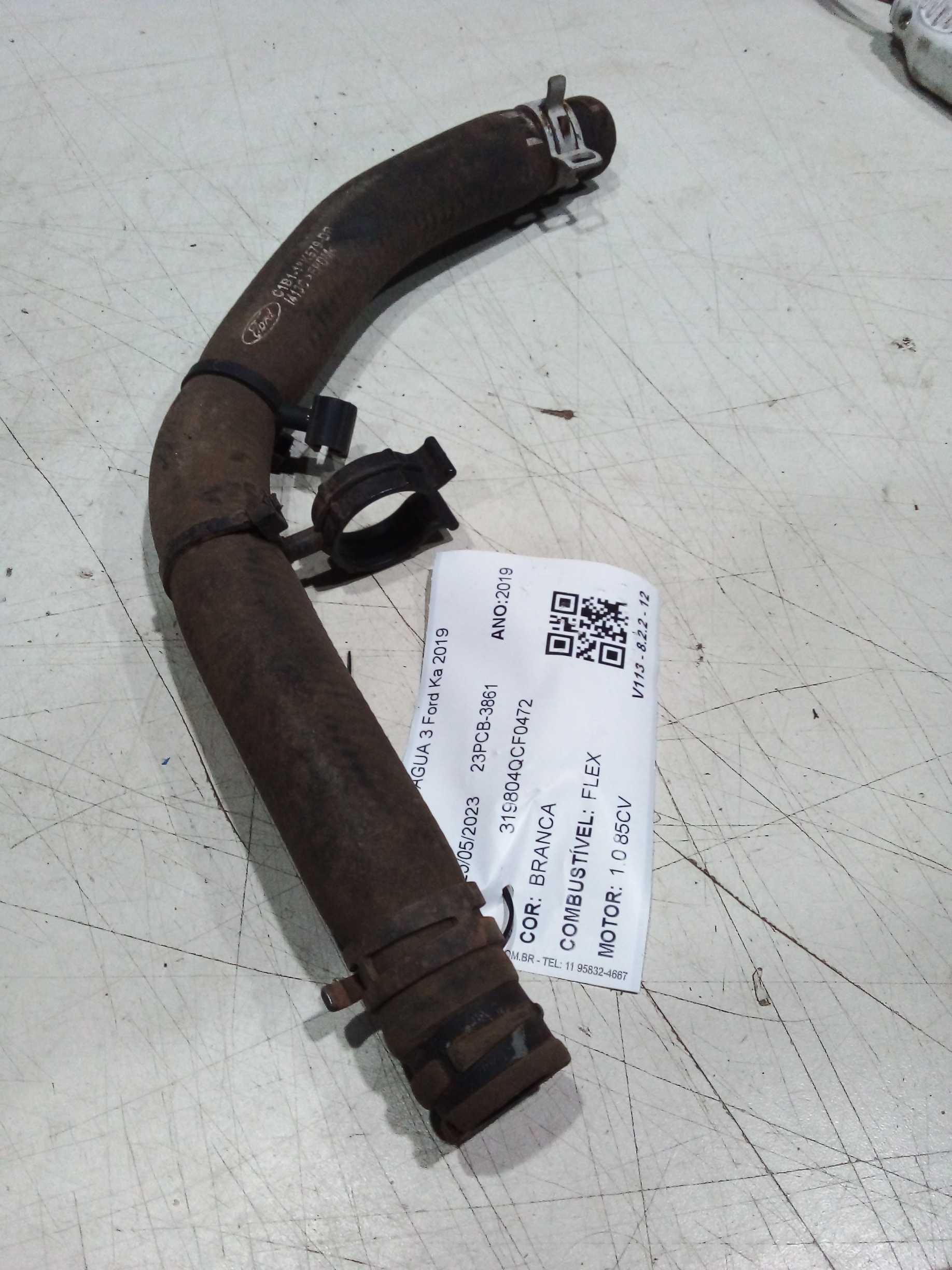 MANGUEIRA DE ÁGUA 3 Ford Ka 2019 c1b11bk579 dr