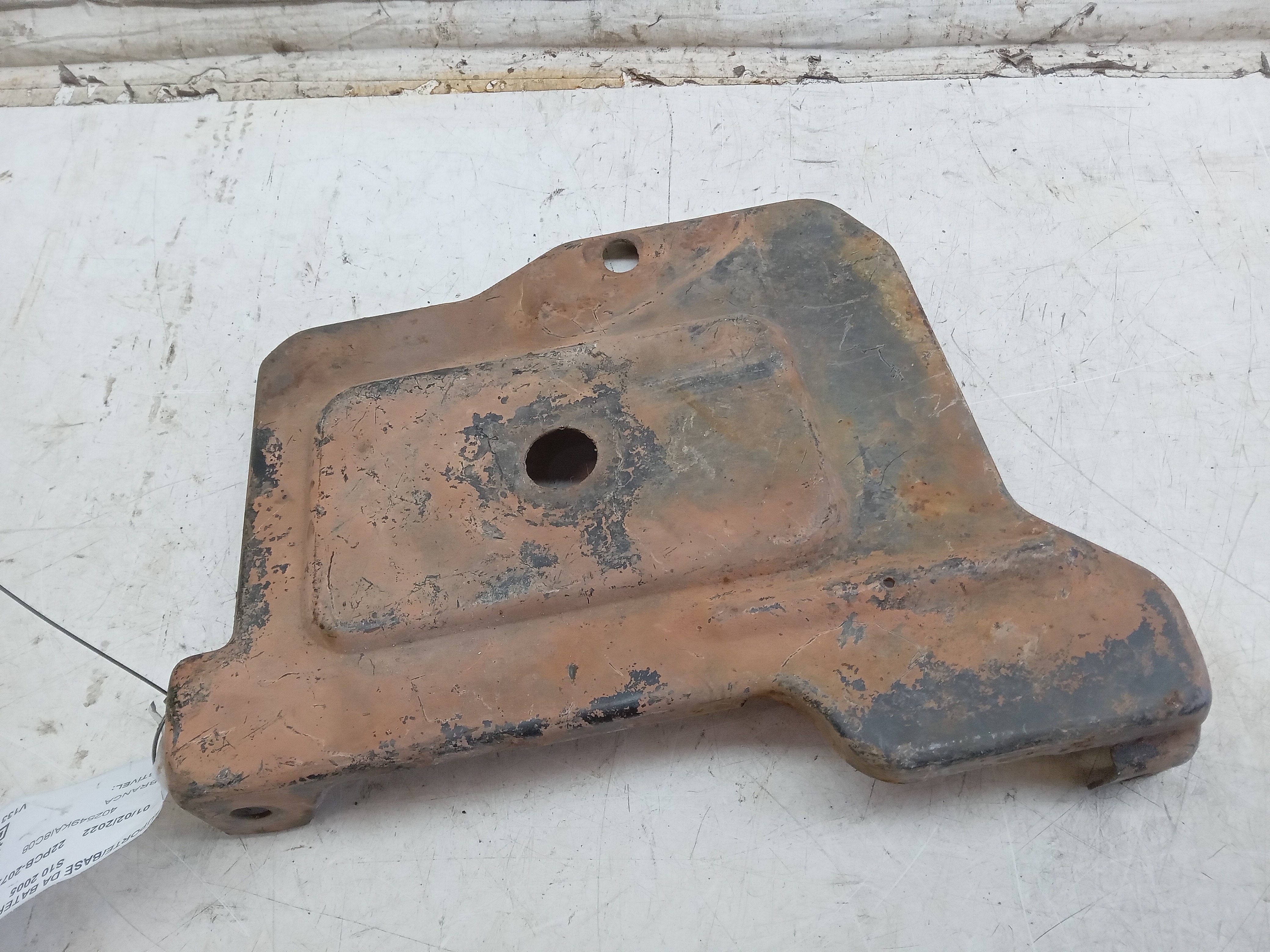 SUPORTE BASE BATERIA CHEVROLET S10 2005 2