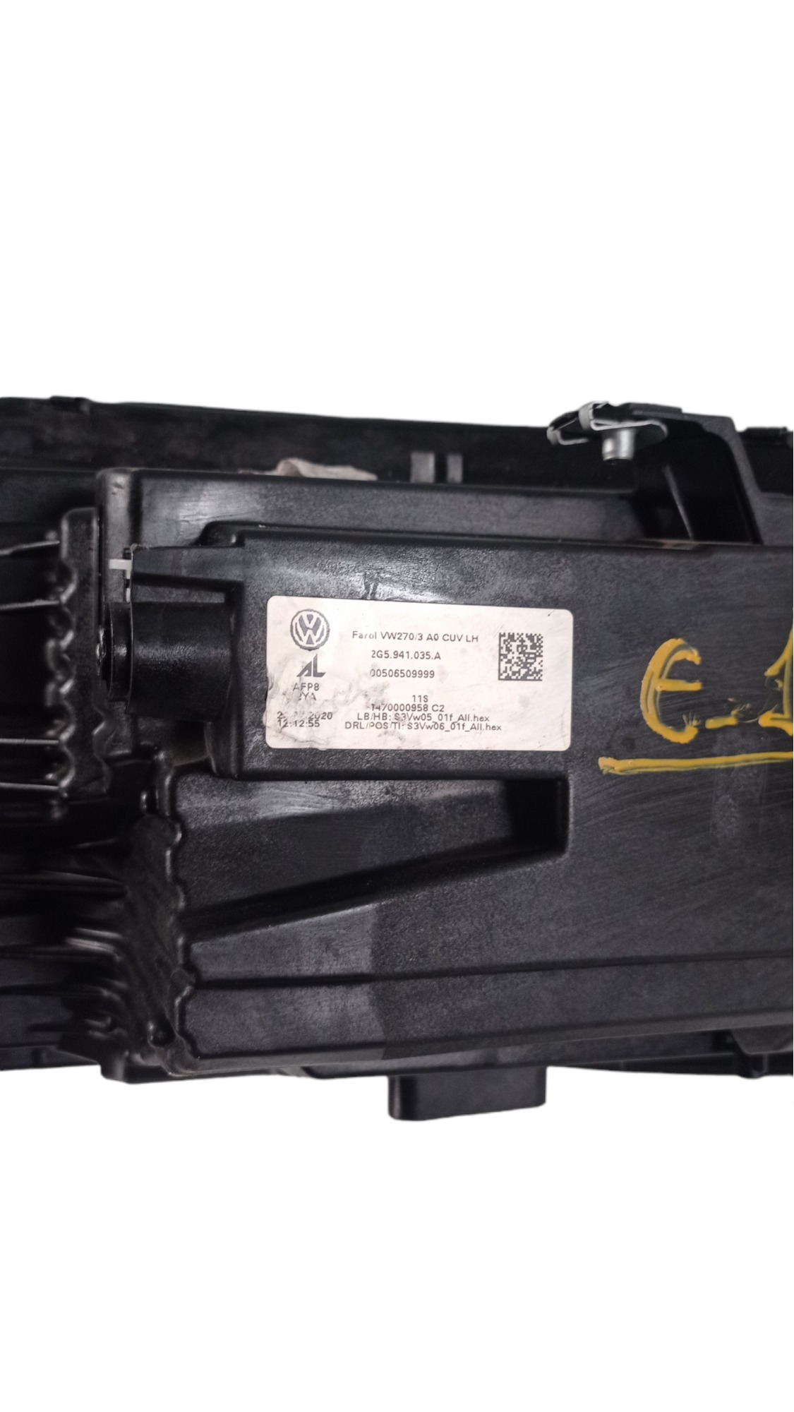 Farol Led Esquerdo Volkswagen Nivus 2021 Para Recuperar 10