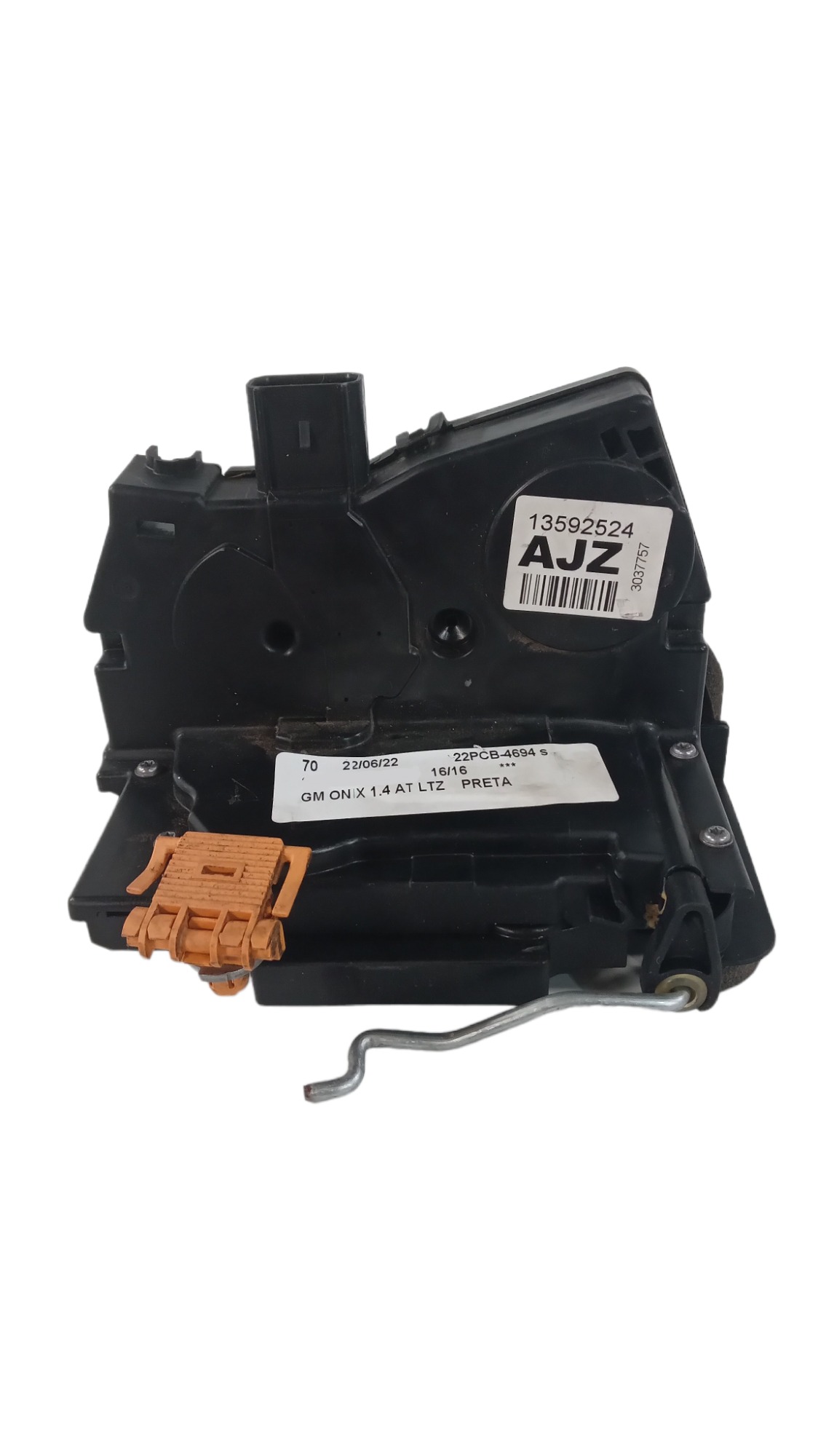 13592524 Fechadura Porta Diant Esq Gm Onix 2016