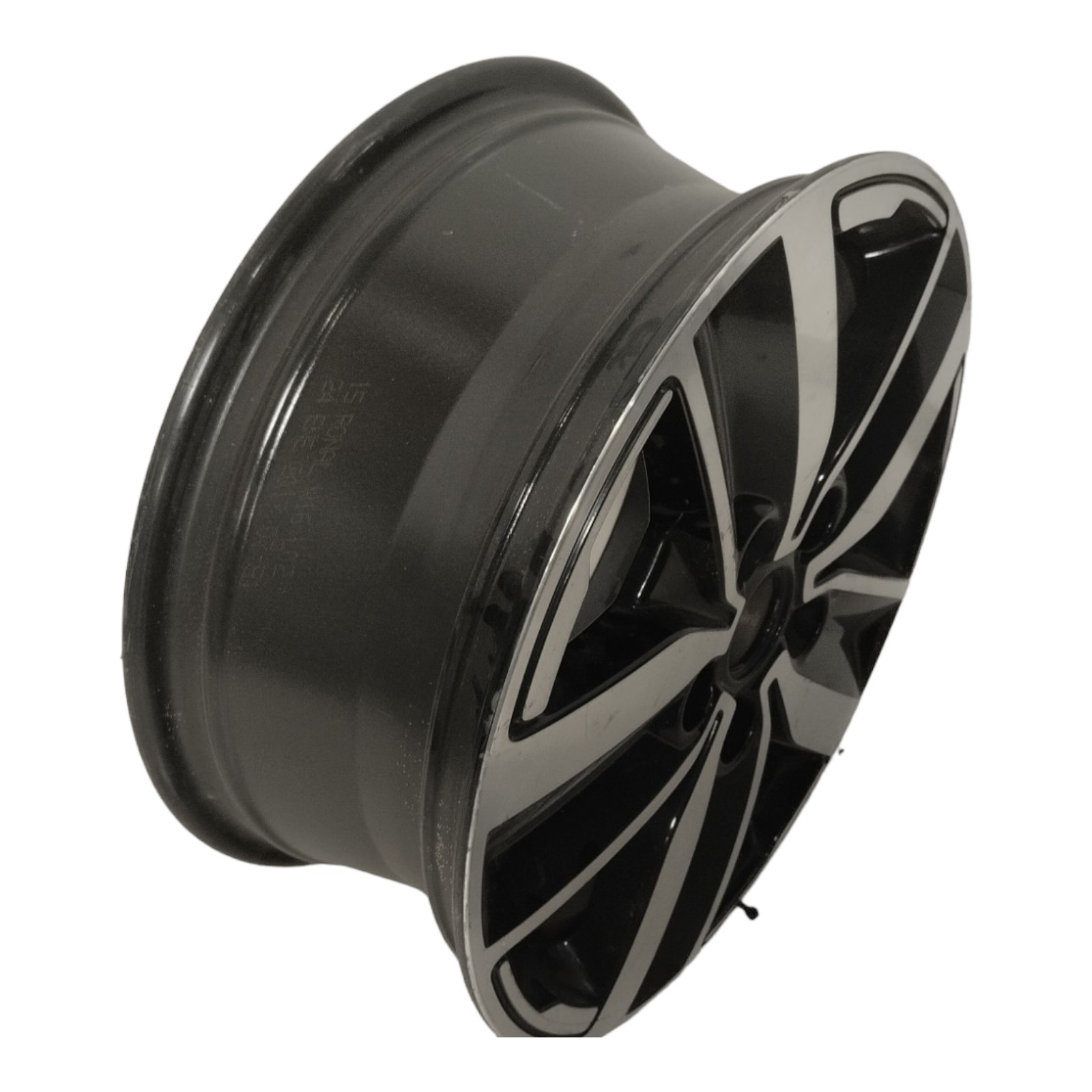 Roda Avulsa Aro 16 Renault Duster Original Furação 5×114,3 Preto 3