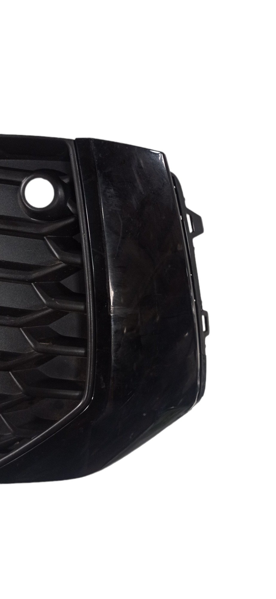 Moldura Grade Farol Milha Esquerdo Audi A3 2020  Preto Esquerdo 5