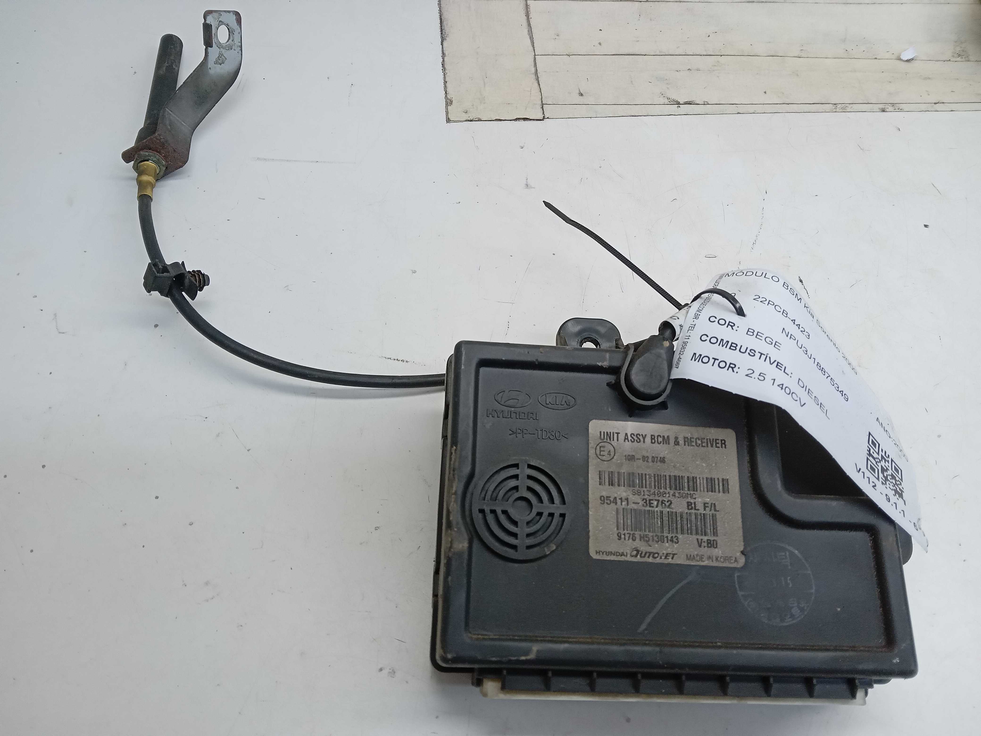 MÓDULO UNIDADE CONTROLE BCM Kia Sorento 2009 2