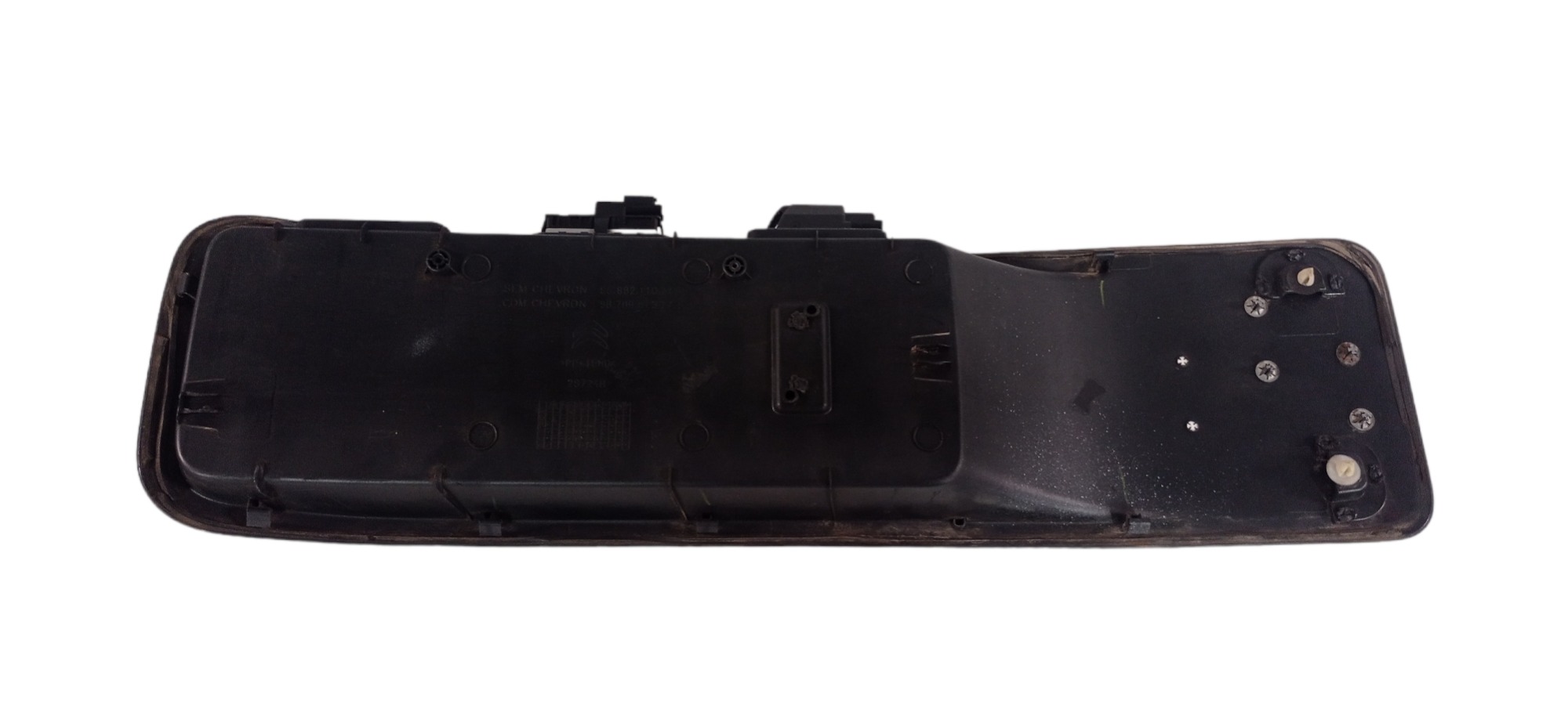 Moldura Aplique Placa Tampa Traseira Citroen Aircross 09 14 Xxxx 10