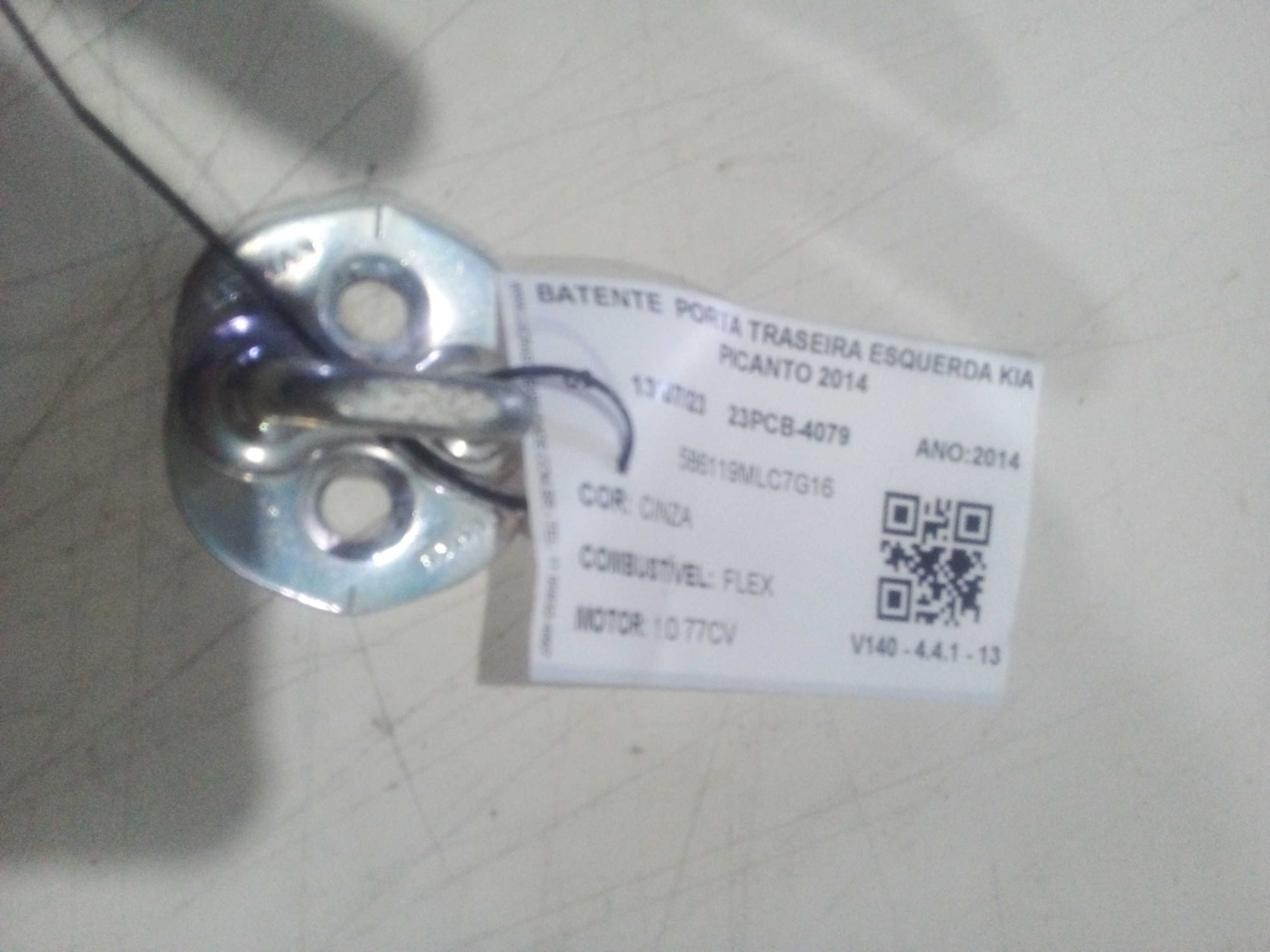 BATENTE  PORTA TRASEIRA ESQUERDA KIA PICANTO 2014 2