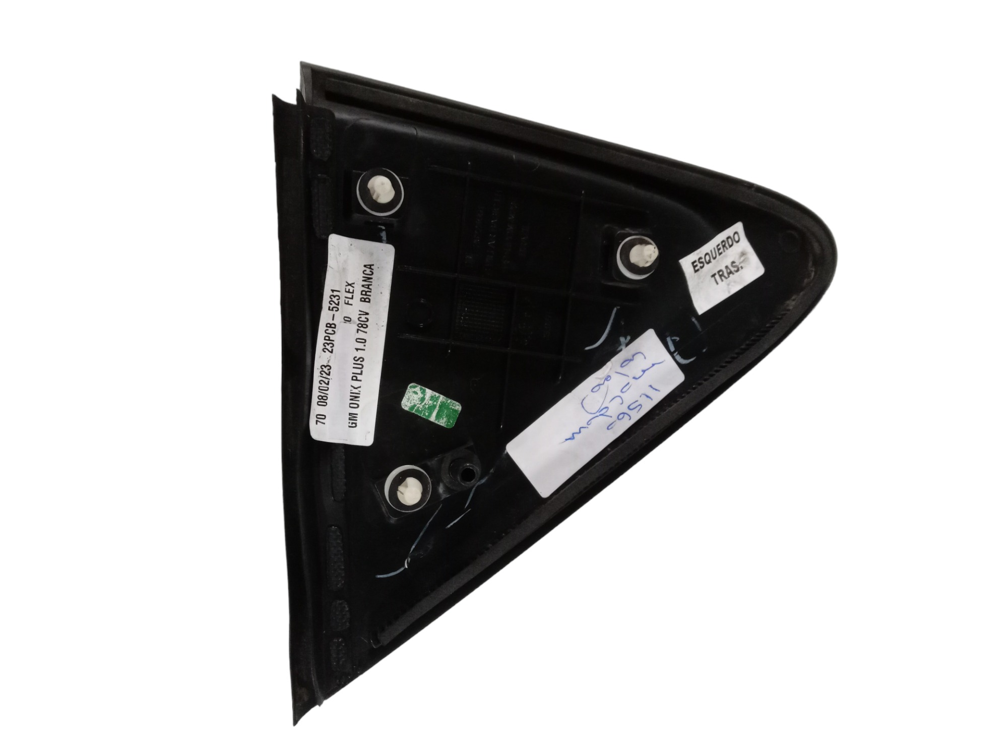 Moldura Acabamento Externo Retrovisor Esq Gm Onix 2020 2