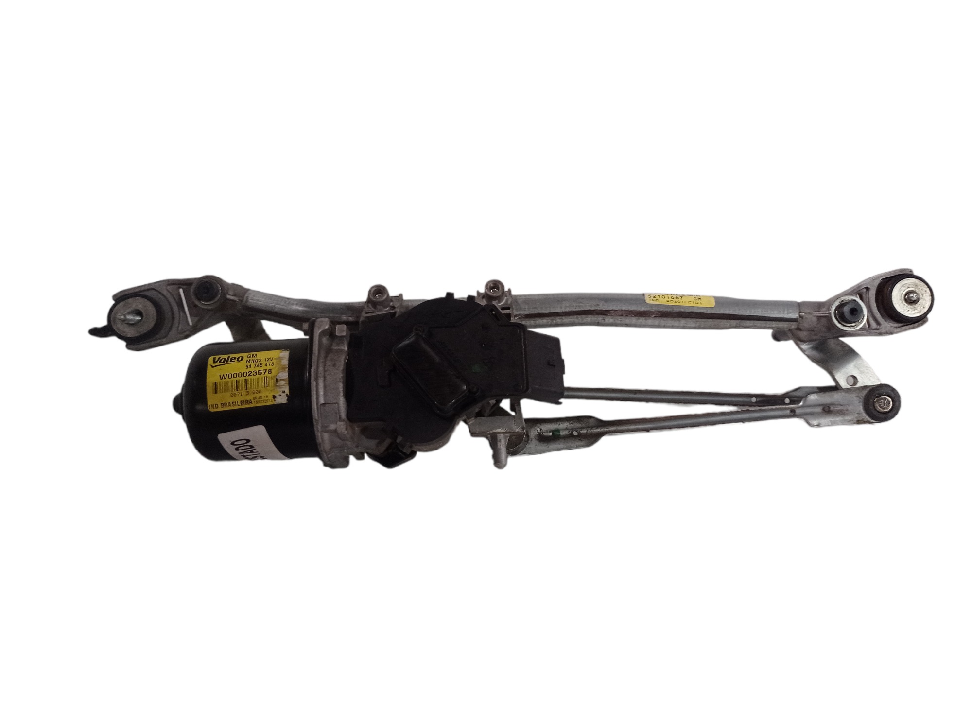 52101667 Motor Limpador Parabrisa Gm Cobalt 2016 3