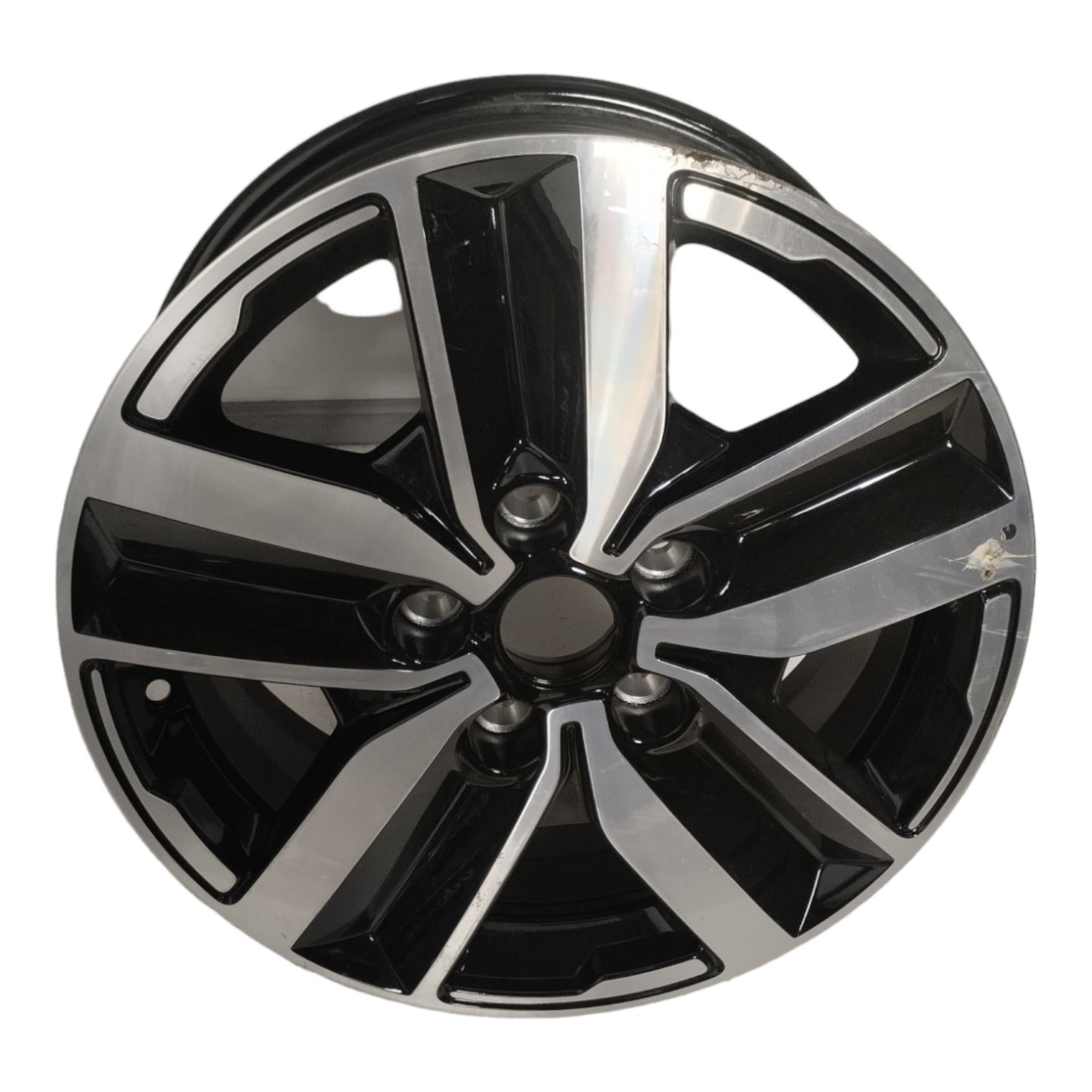 Roda Avulso Aro 16 Renault Duster Original Furação 5×114,3 Preto
