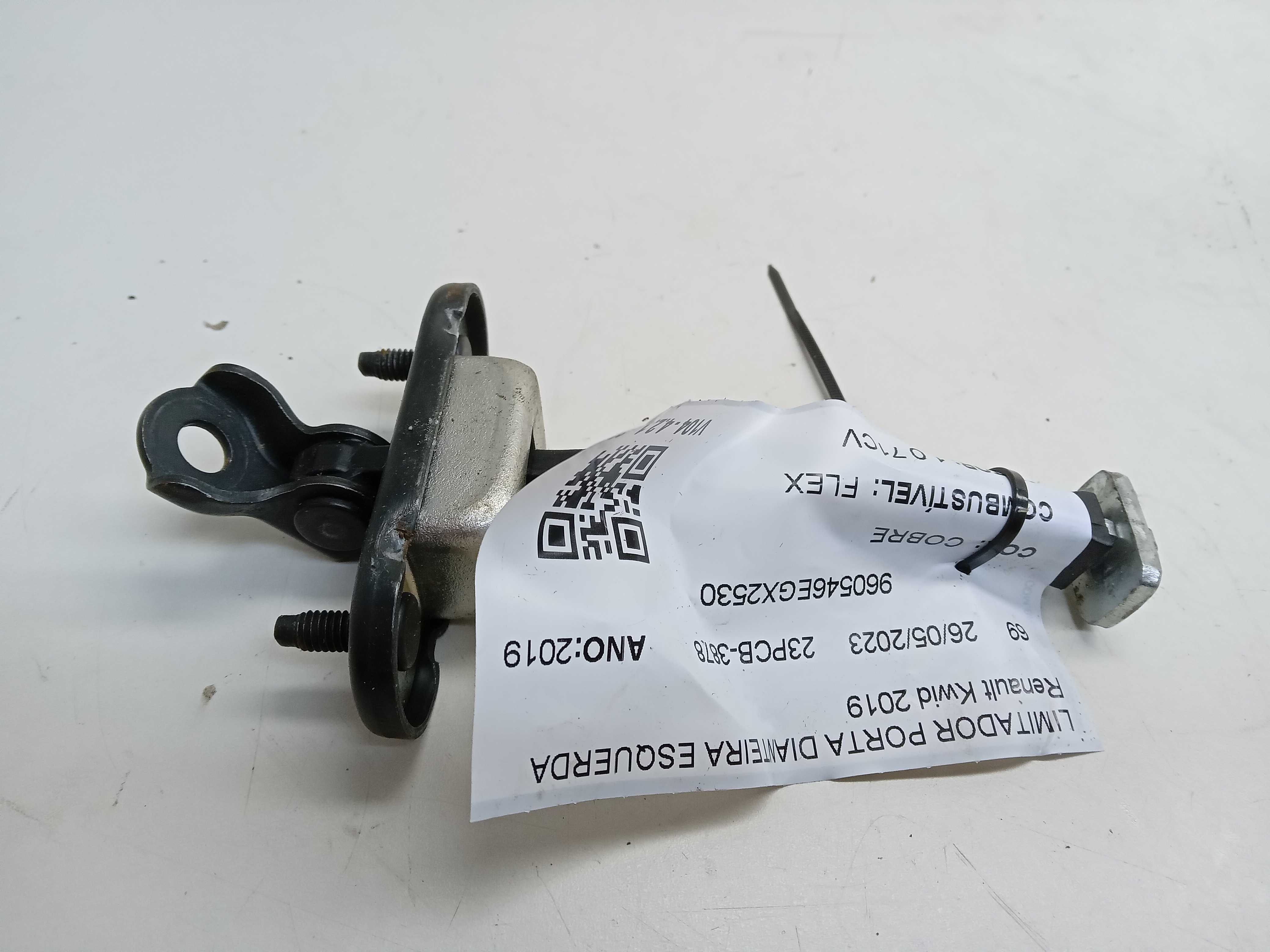 LIMITADOR PORTA DIANTEIRA ESQUERDA Renault Kwid 2019 2