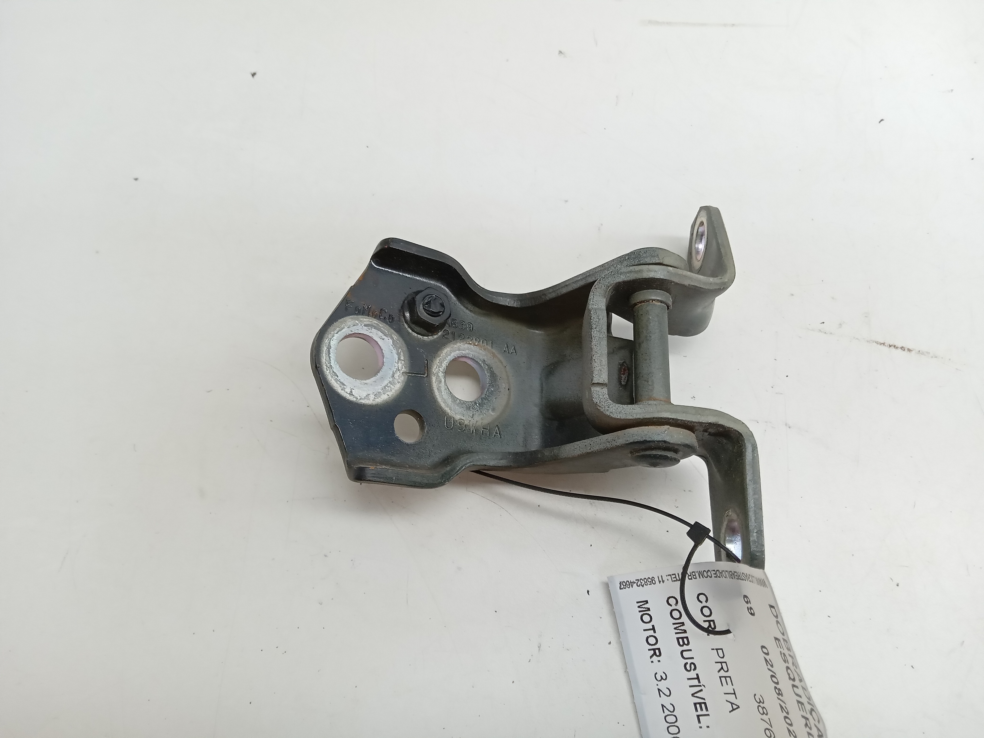DOBRADIÇA SUPERIOR PORTA DIANT LE FORD RANGER CD 2016 1