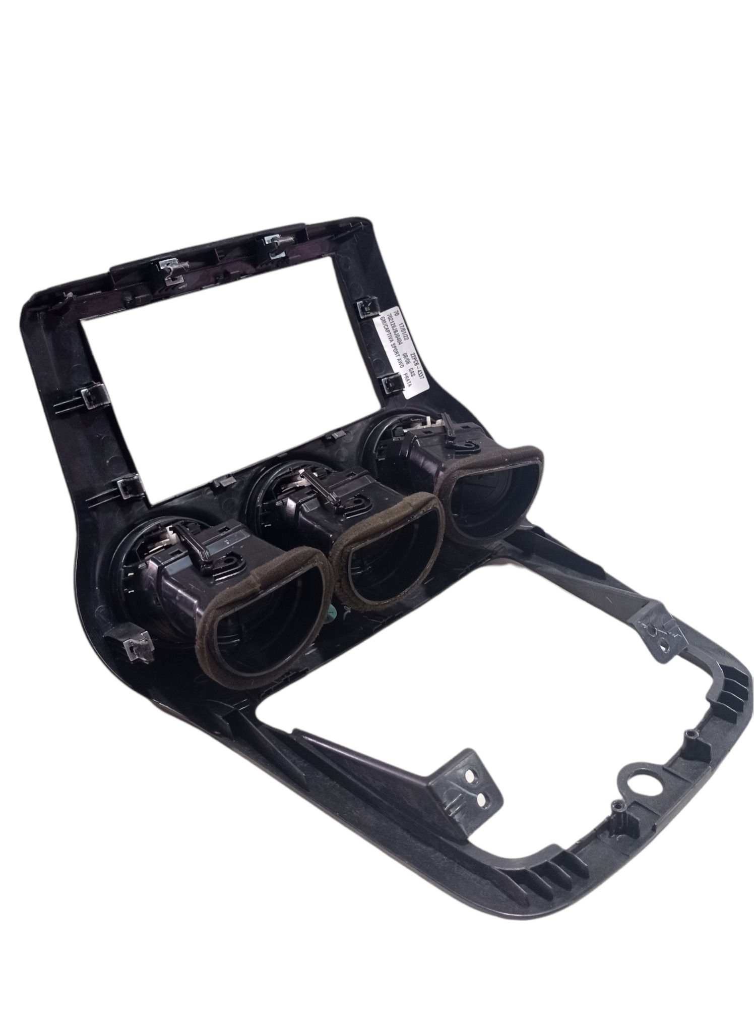 Moldura Painel Central C/ Difusor Ar Gm Captiva 2008/2010 5