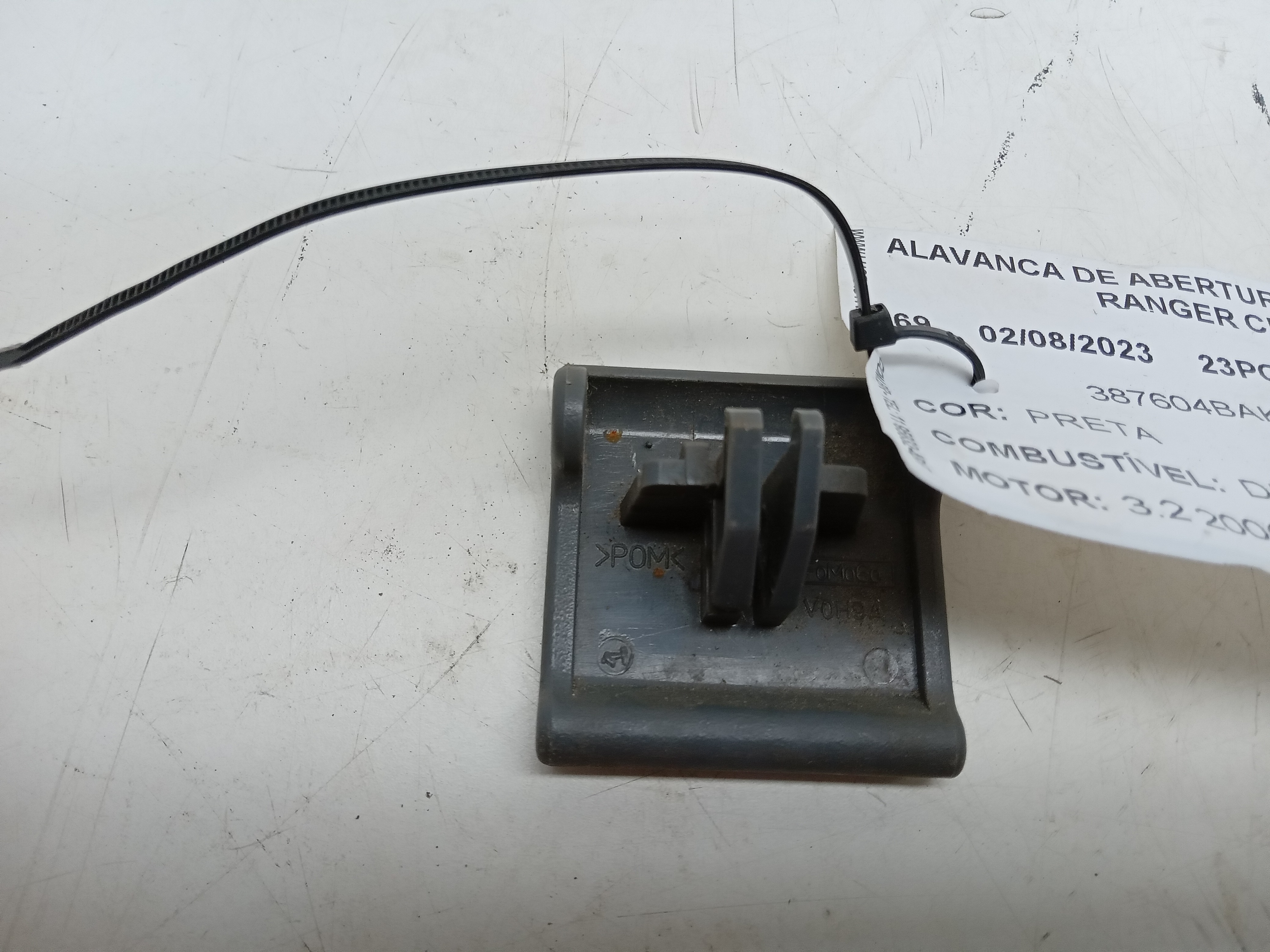 ALAVANCA ABERTURA CAPÔ FORD RANGER CD 2016 2