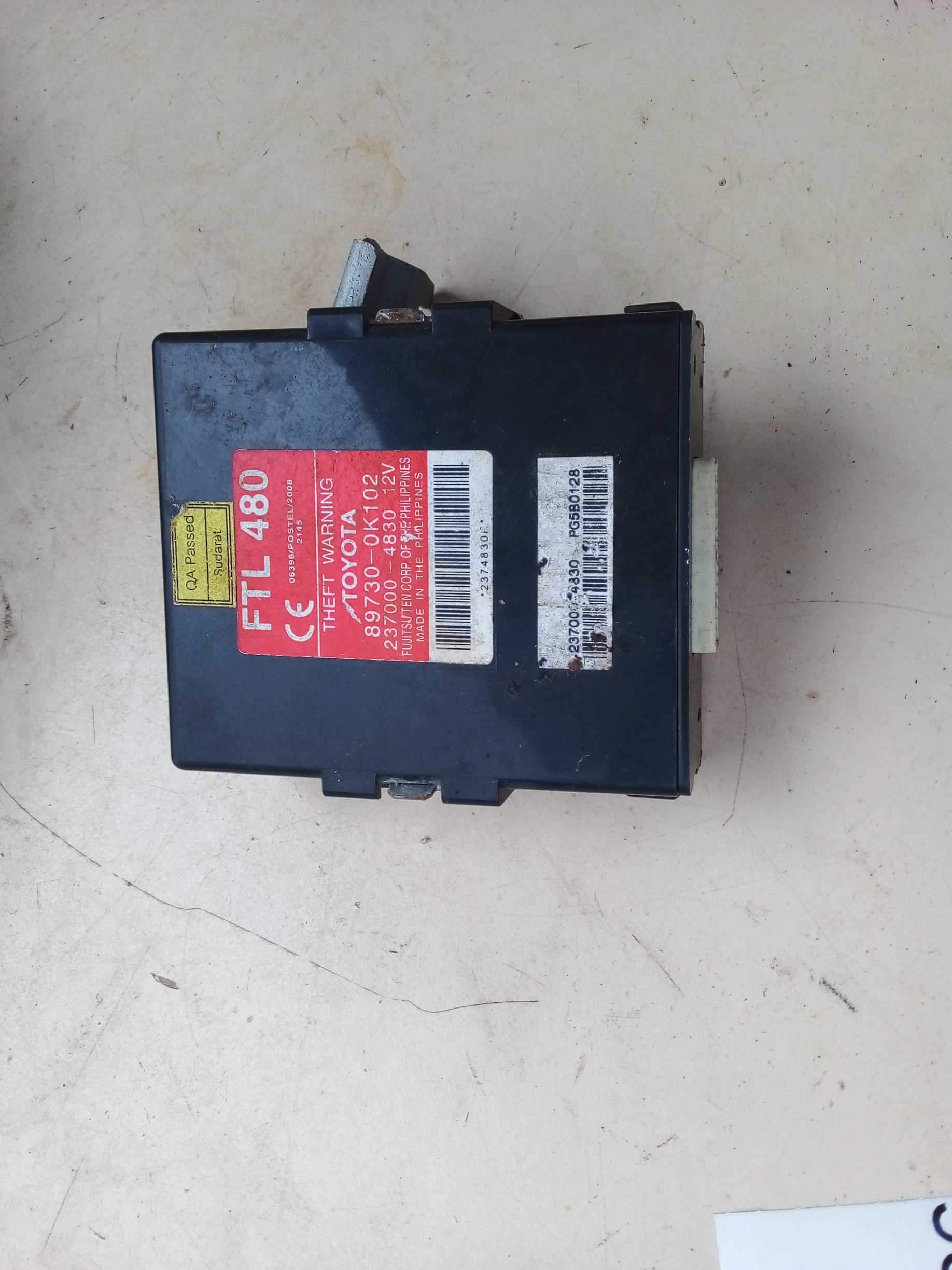 MODULO ALARME HILLUX 20Q0 897300K102 2