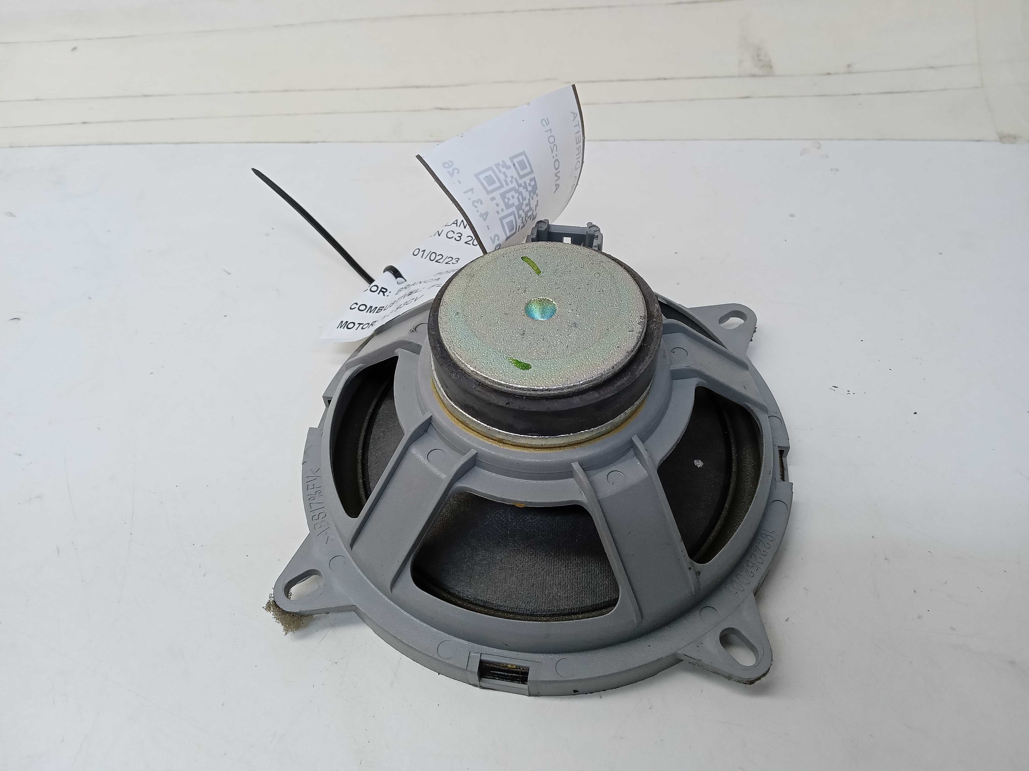 ALTO FALANTE PORTA TRASEIRA DIREITA CITROEN C3 2016