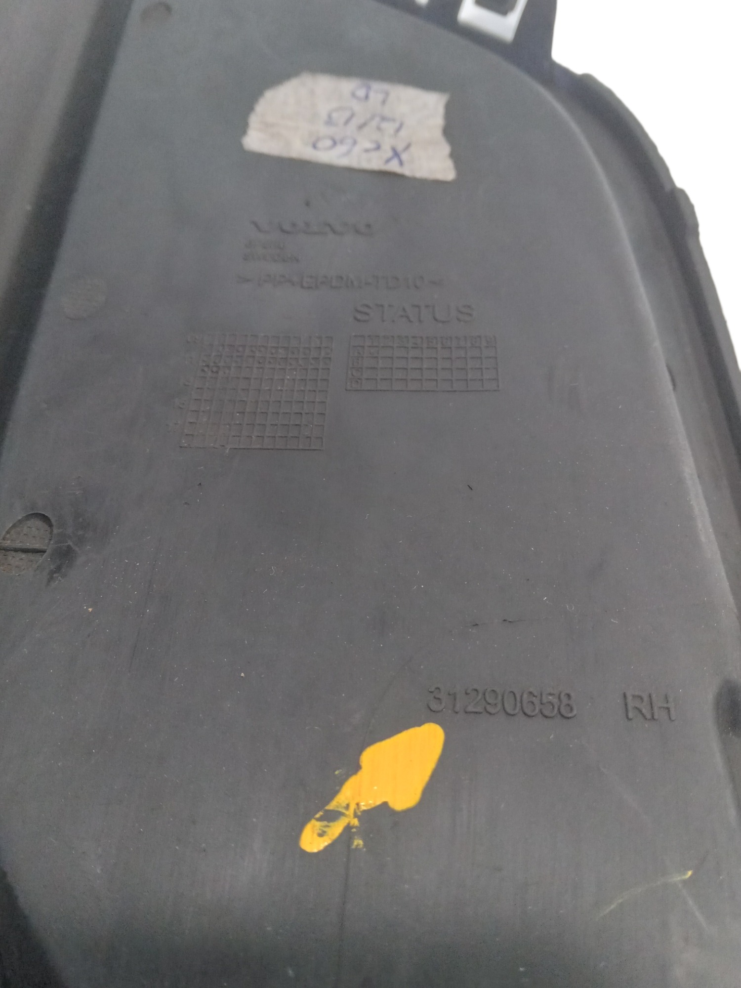 31290658 Moldura Farol De Milha Dir Volvo Xc60 2010/11 3