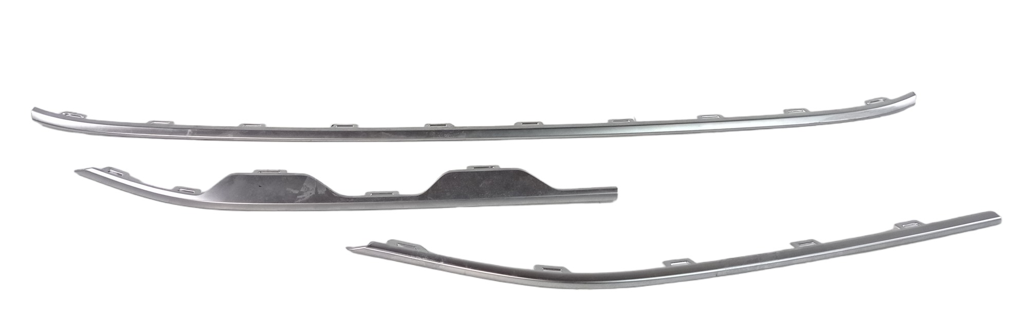 03 Frisos Grade Dianteira Vw Nivus 2021 A 2022 Original