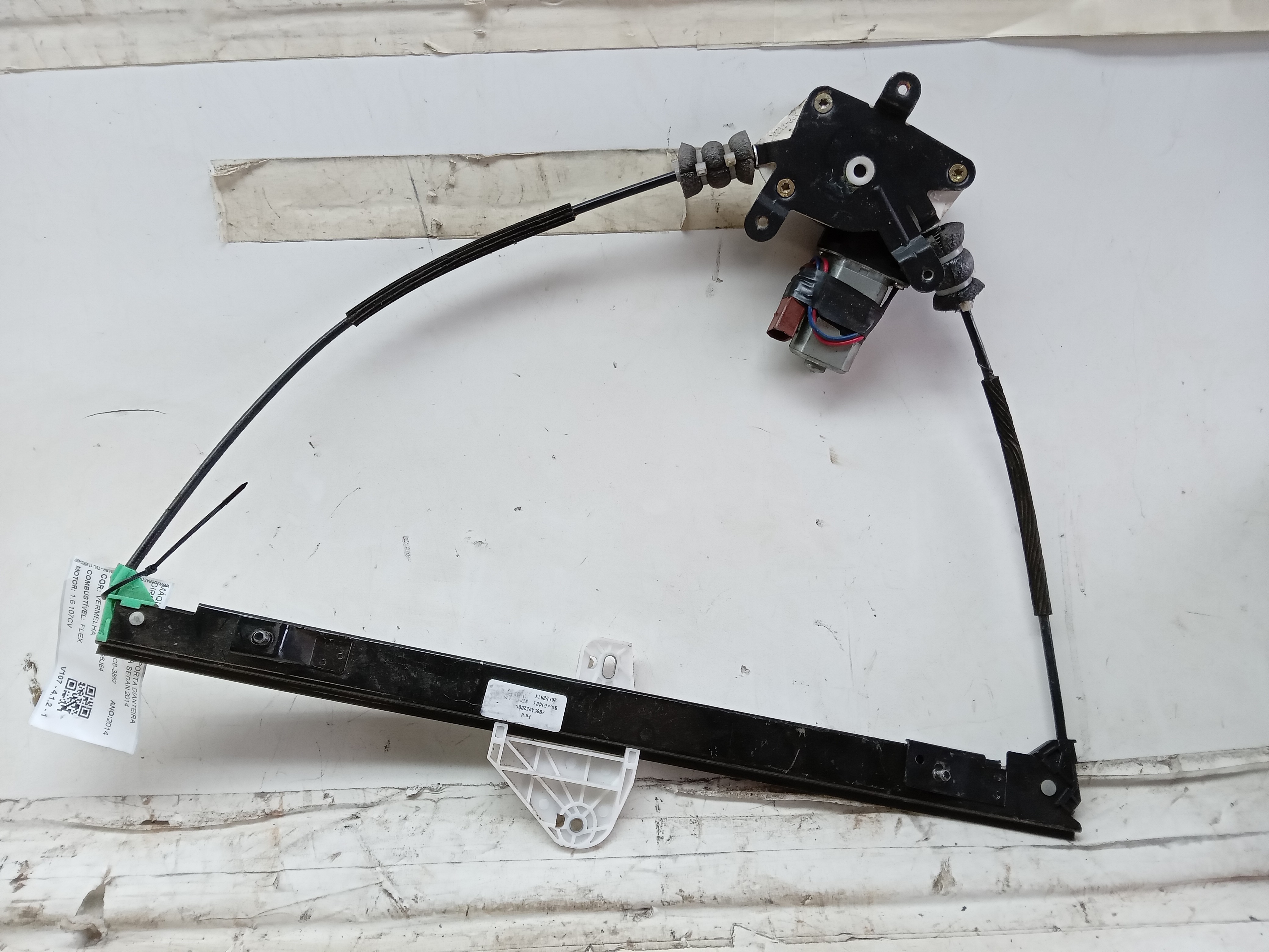 MÁQUINA VIDRO ELÉTRICO DIANT LD FORD FIESTA SEDAN 2014 2