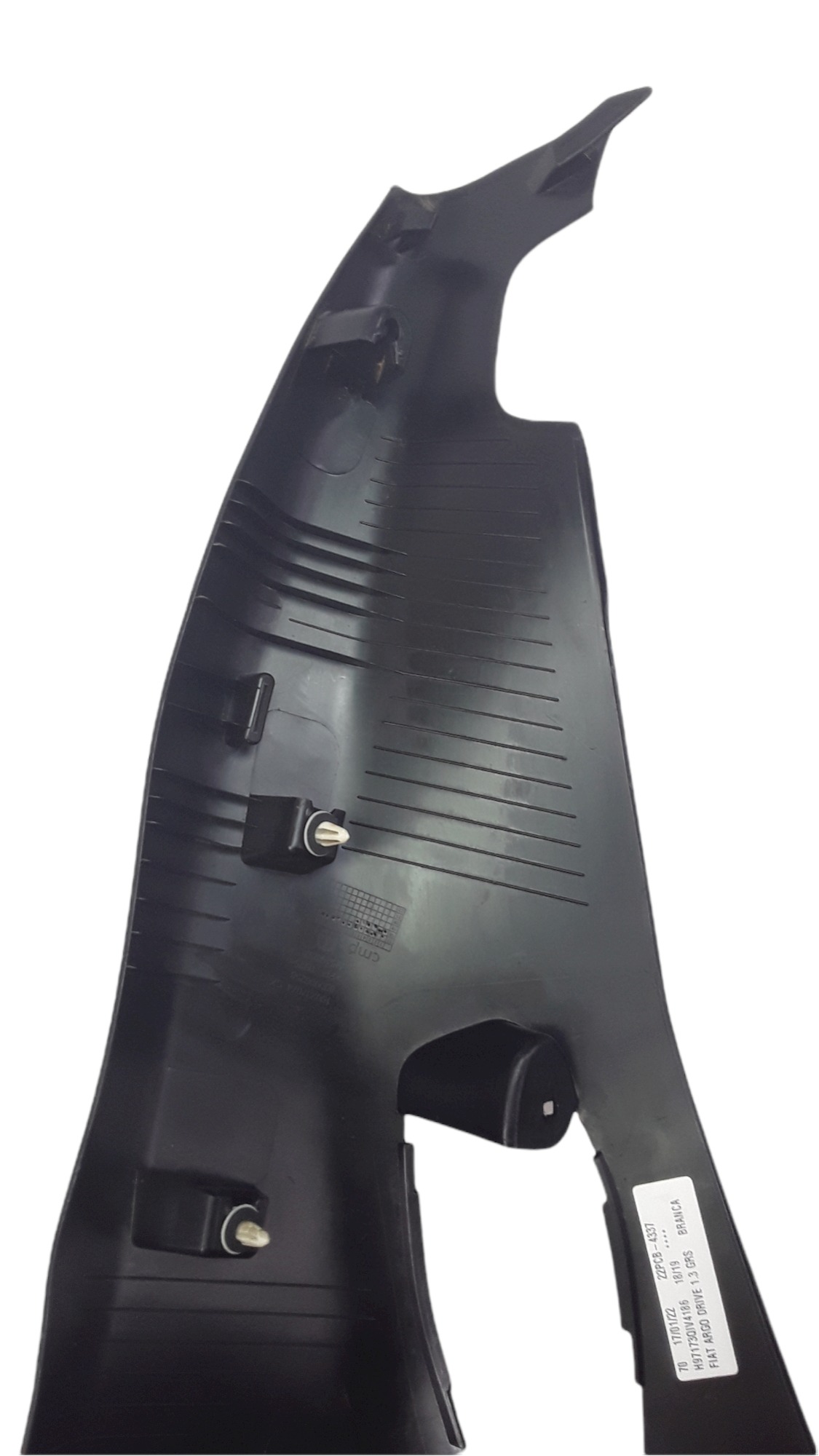 Acabamento Lateral Esquerdo Banco Tras Fiat Argo 2017 A 2018 7