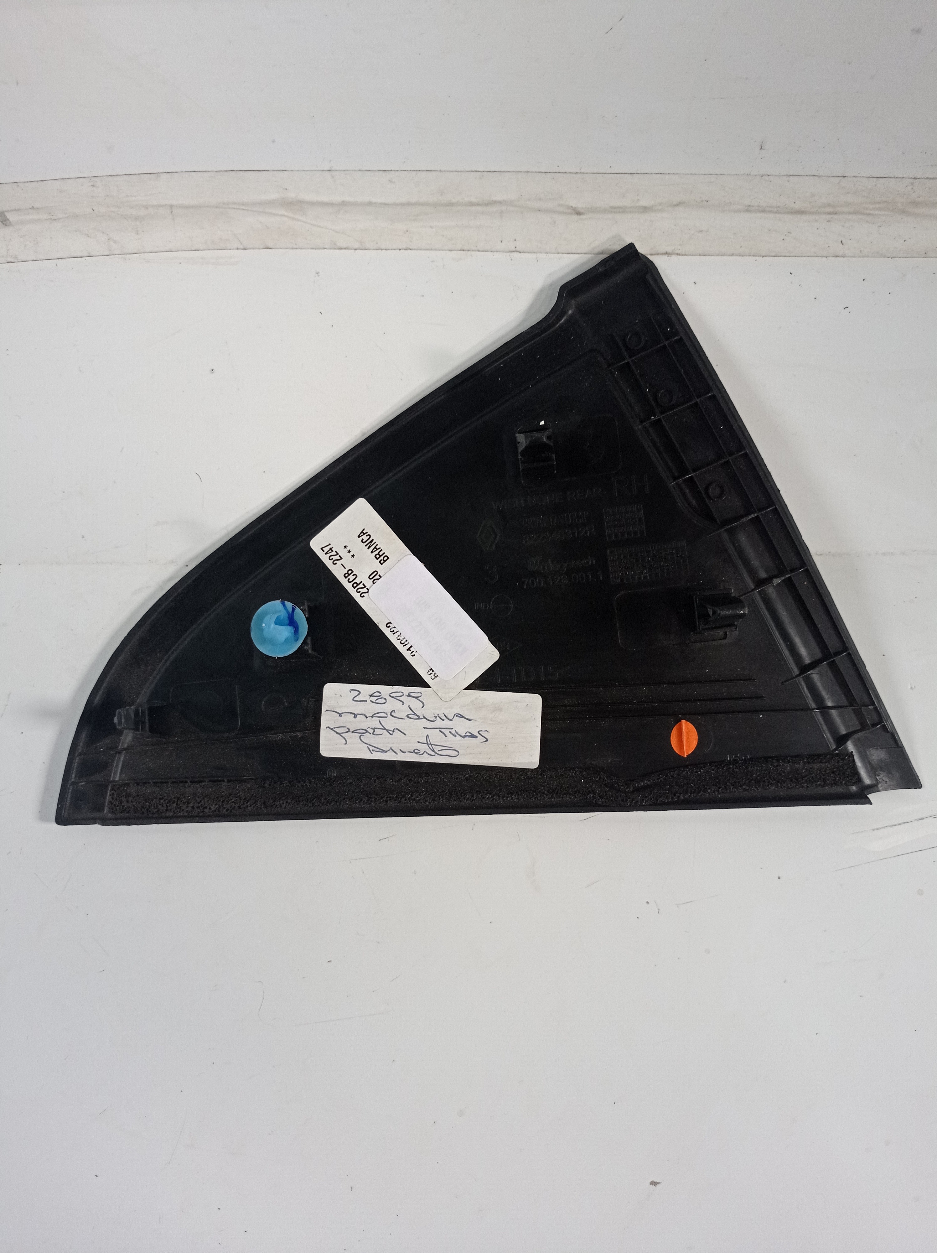 7001280011 Moldura Externa Porta Tras Dir Renault Kwid 2016 2