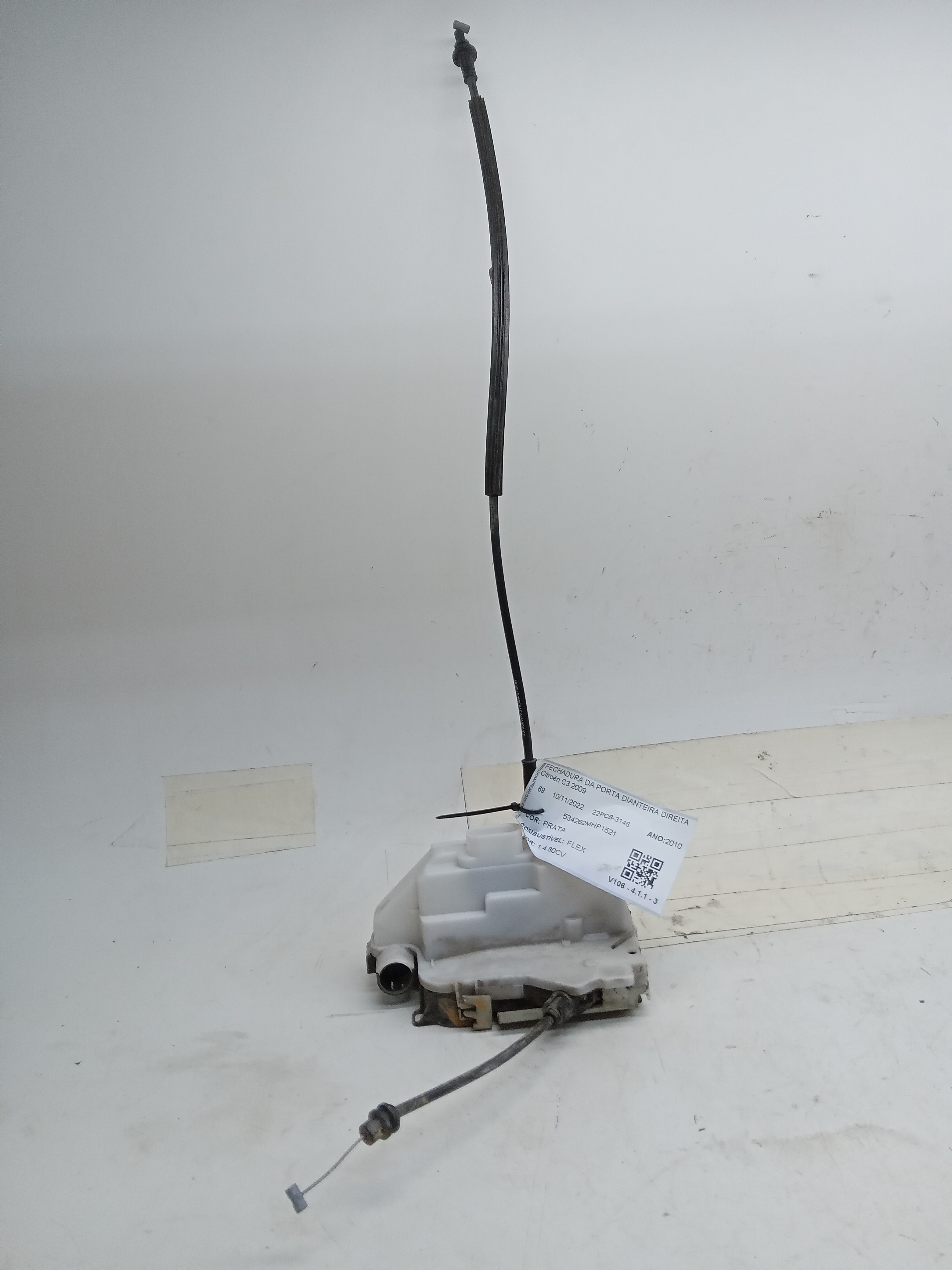 FECHADURA DA PORTA DIANTEIRA DIREITA Citroën C3 2009 2