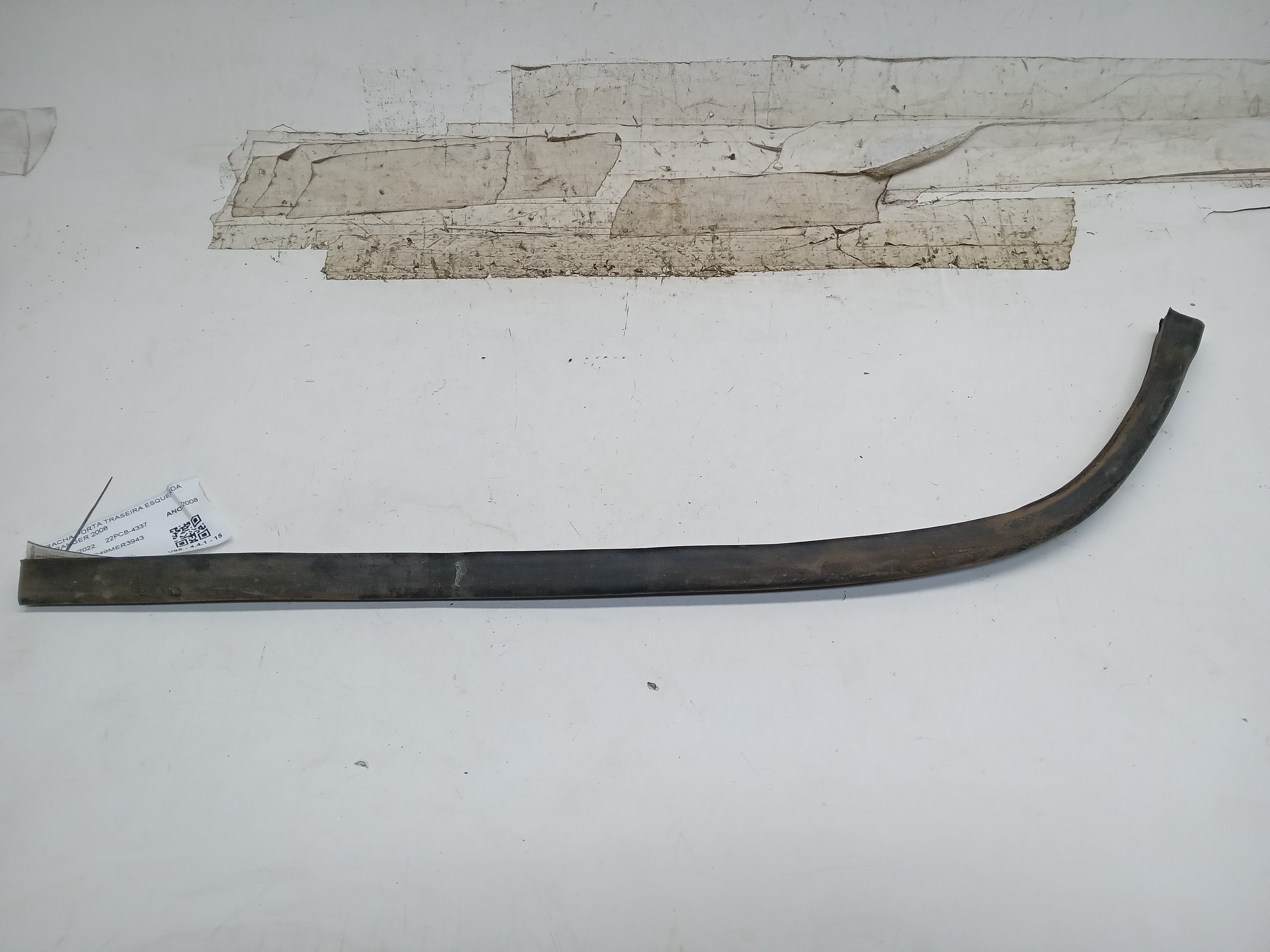 BORRACHA PORTA TRASEIRA ESQUERDA FORD RANGER 2008