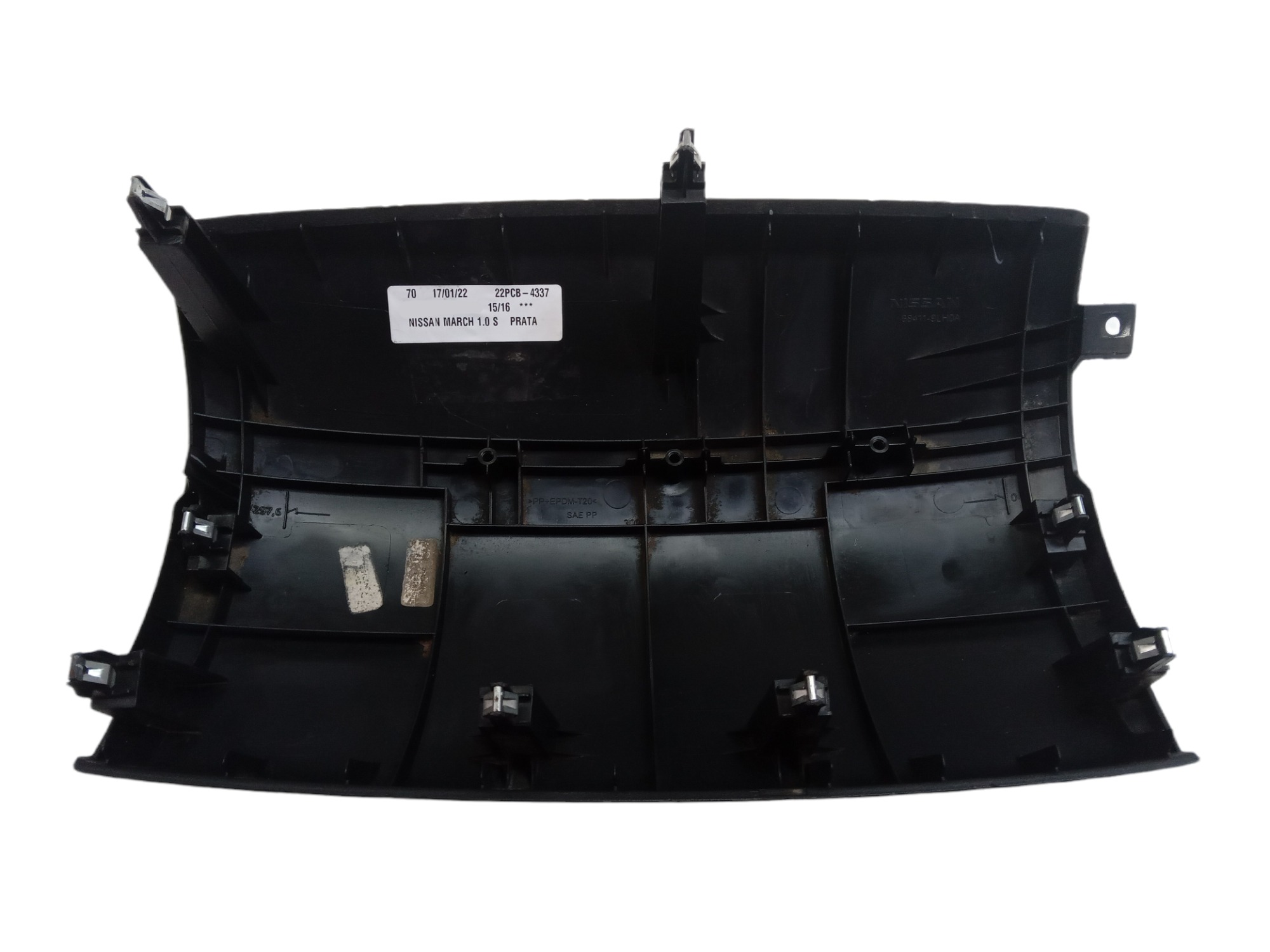 684119lh0a Moldura Tampa Painel Nissan March 2014 A 2020 3