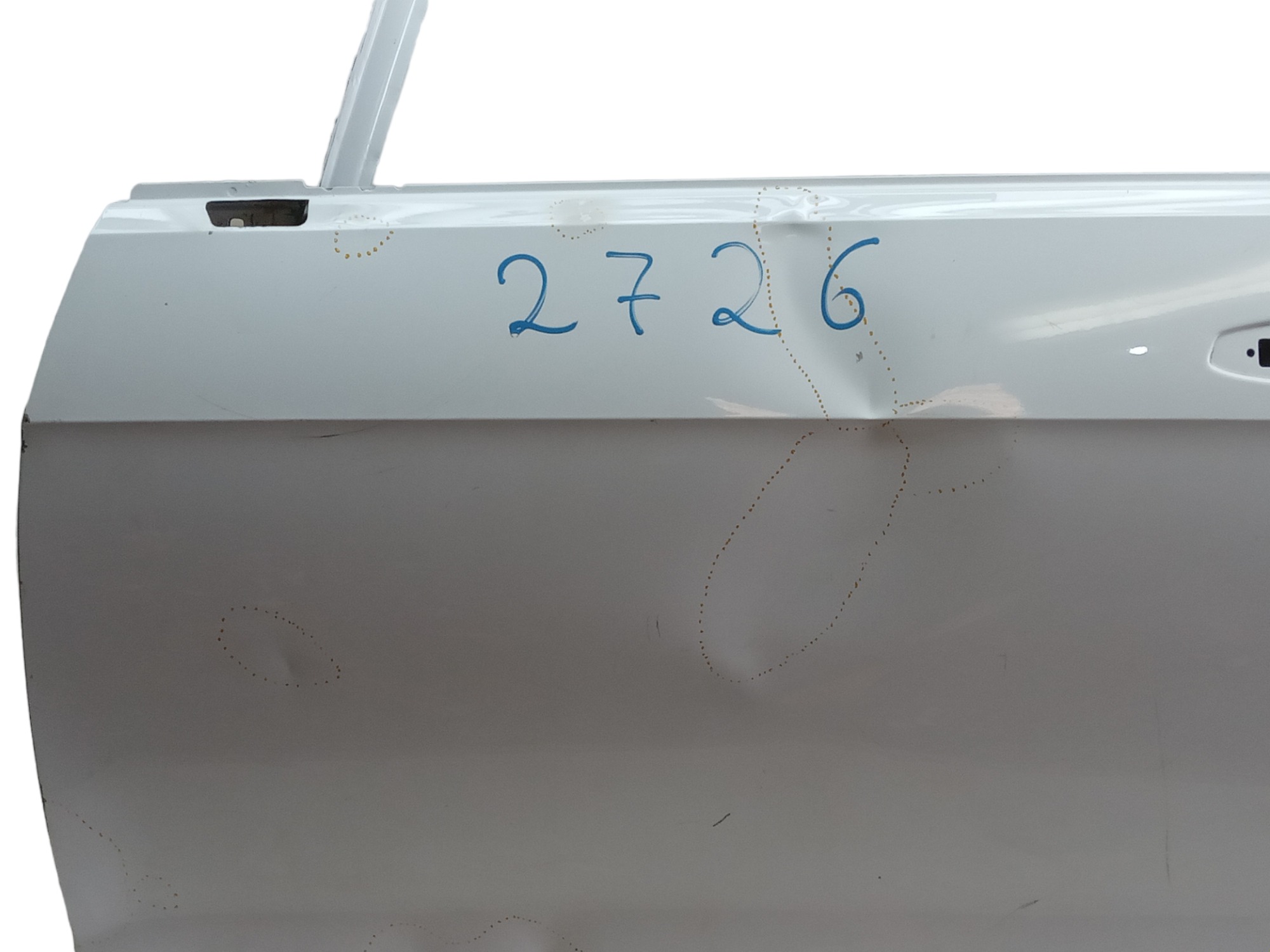 Porta Dianteira Esquerda Volkswagen Golf 2014 Para Recuperar Dianteira Esquerdo Branca 7