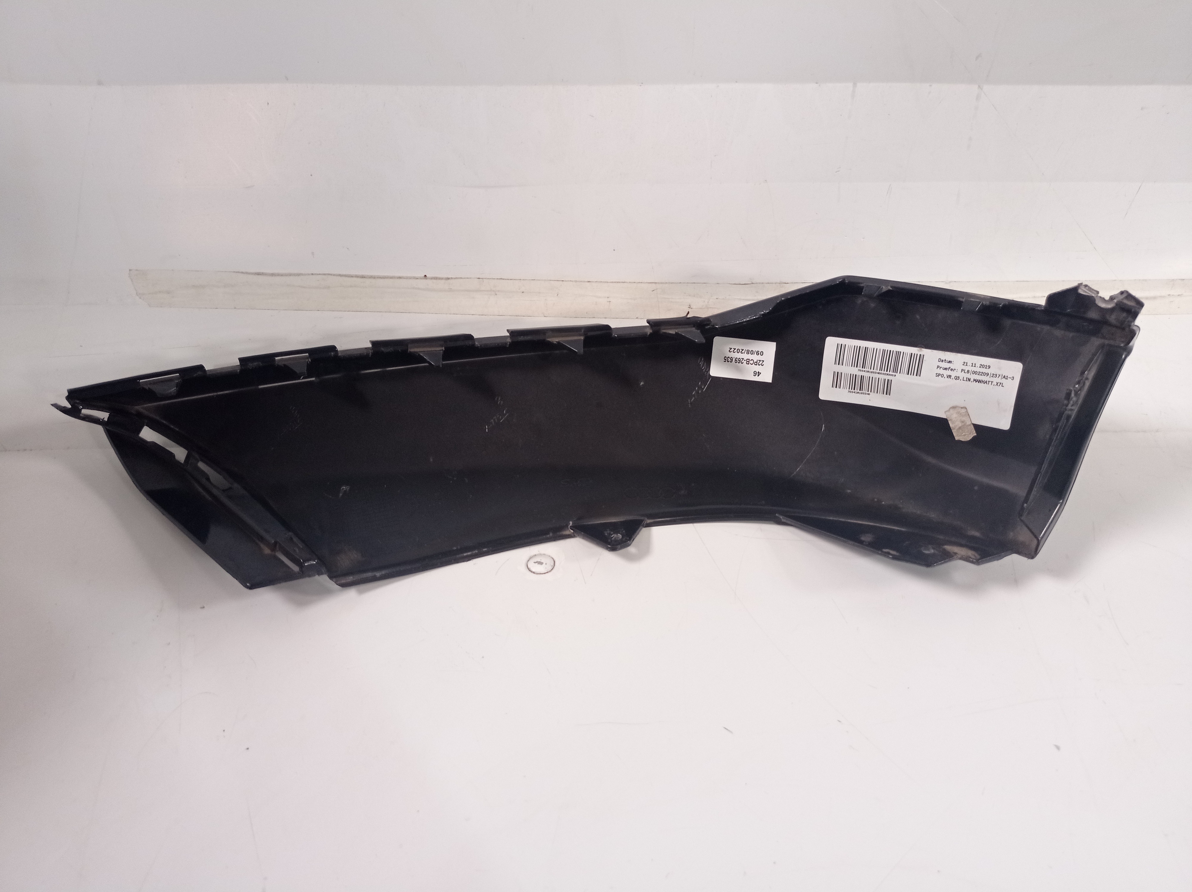 83a807548 Spoiler Parachoque Dianteiro Dir Audi Q3 2018 2019 3
