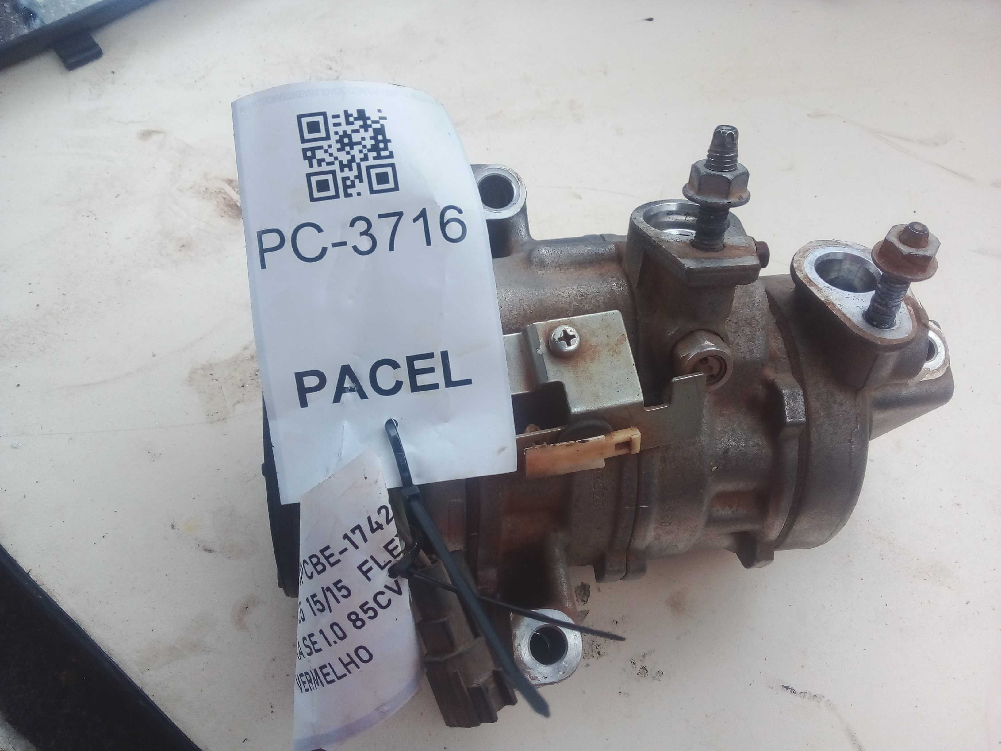 COMPRESSOR AR CONDICIONADO FORD KA 2015    02525 6