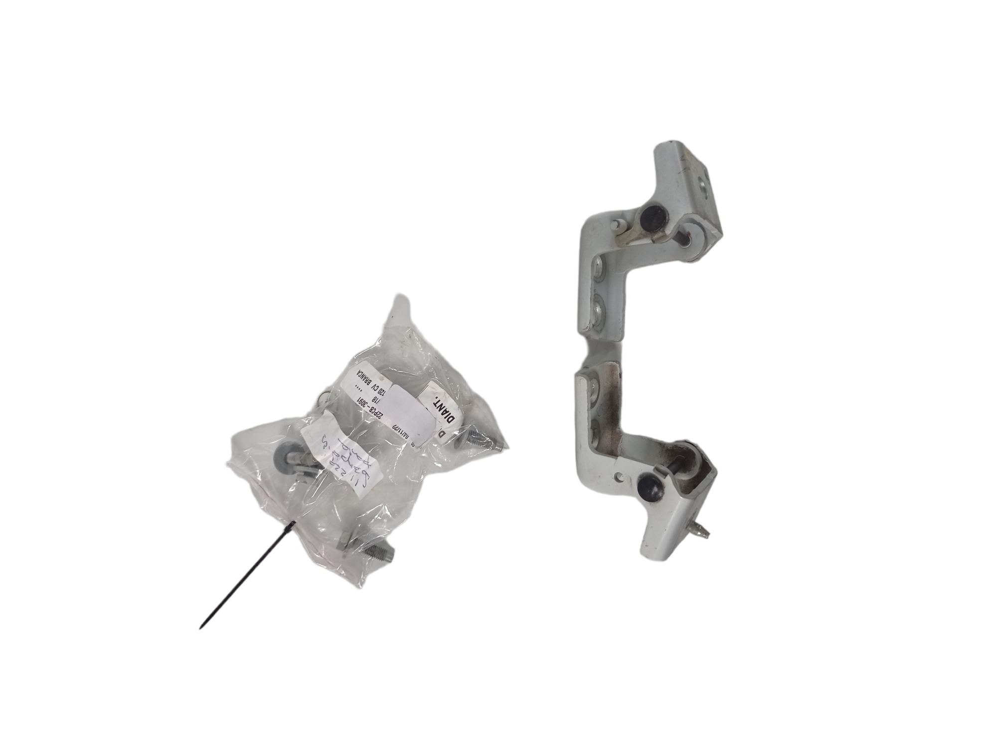 Par Dobradiça Porta Diant Dir Peugeot 208 Alure 2017/2018 4