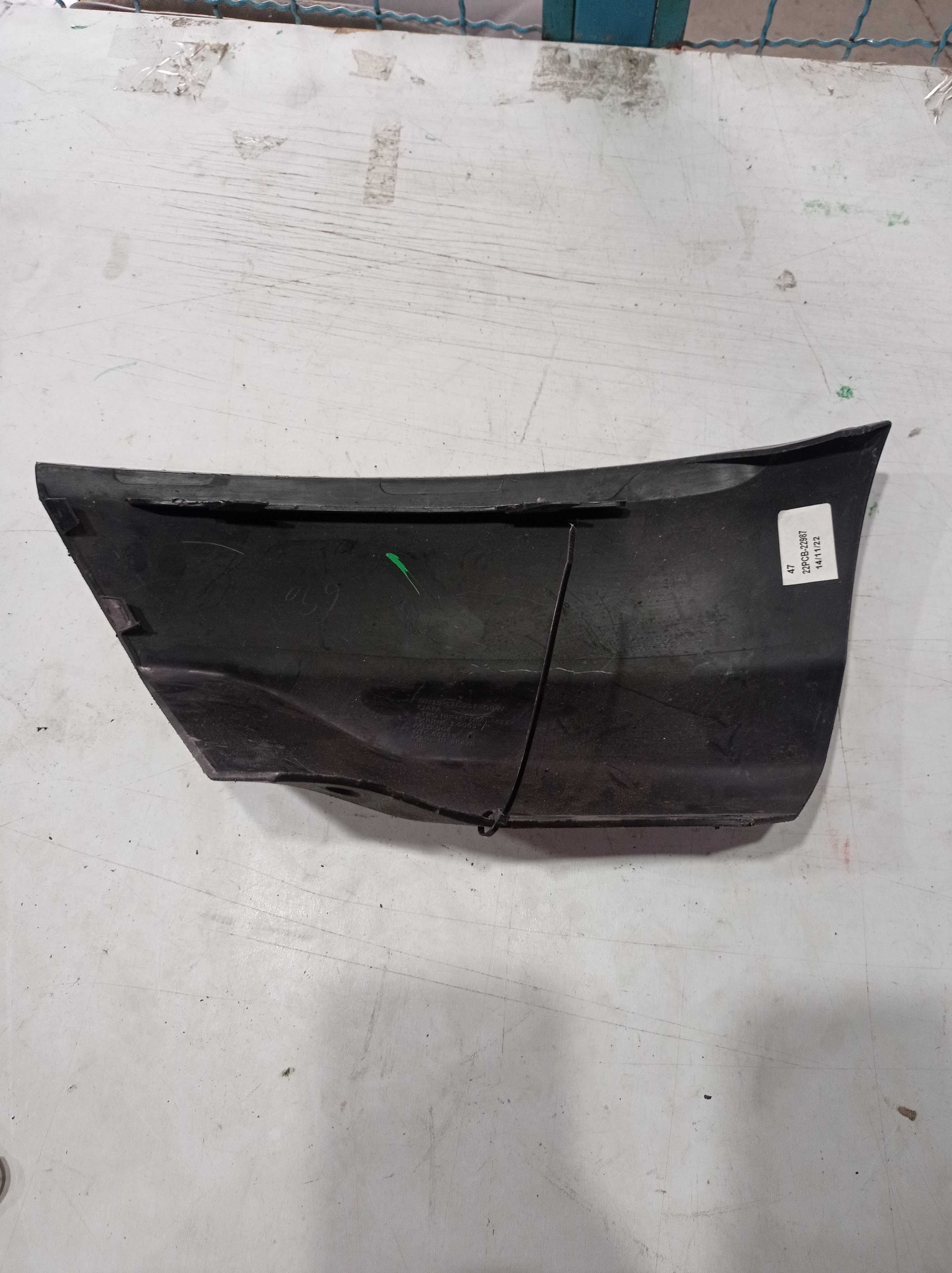 MOLDURA APLIQUE SPOILER DIREITO PARACHOQUE DIANT ECOSPORT 2
