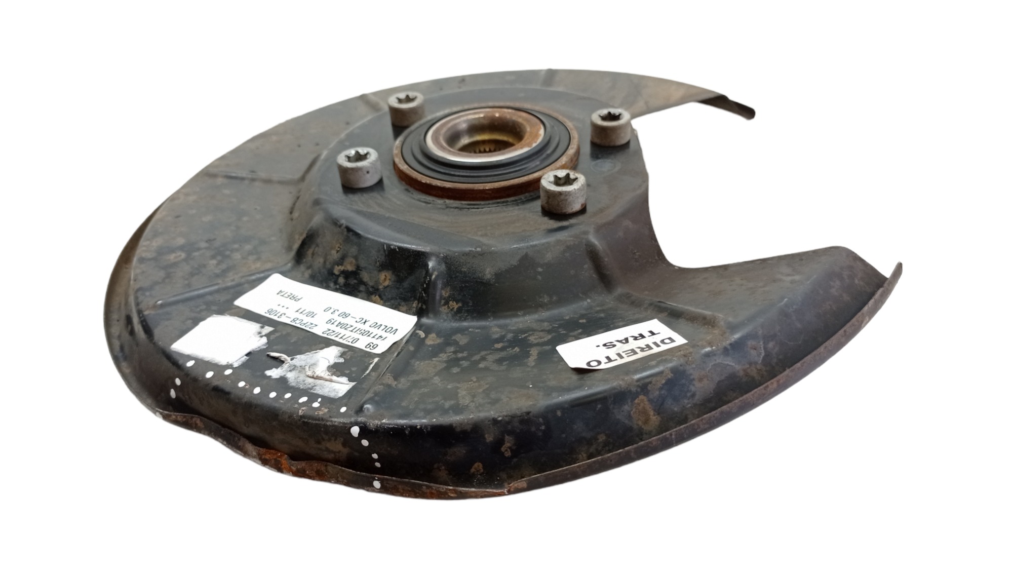 Cubo Espelho Tras Ld Volvo Xc60 2011 P/ Recuperar 3