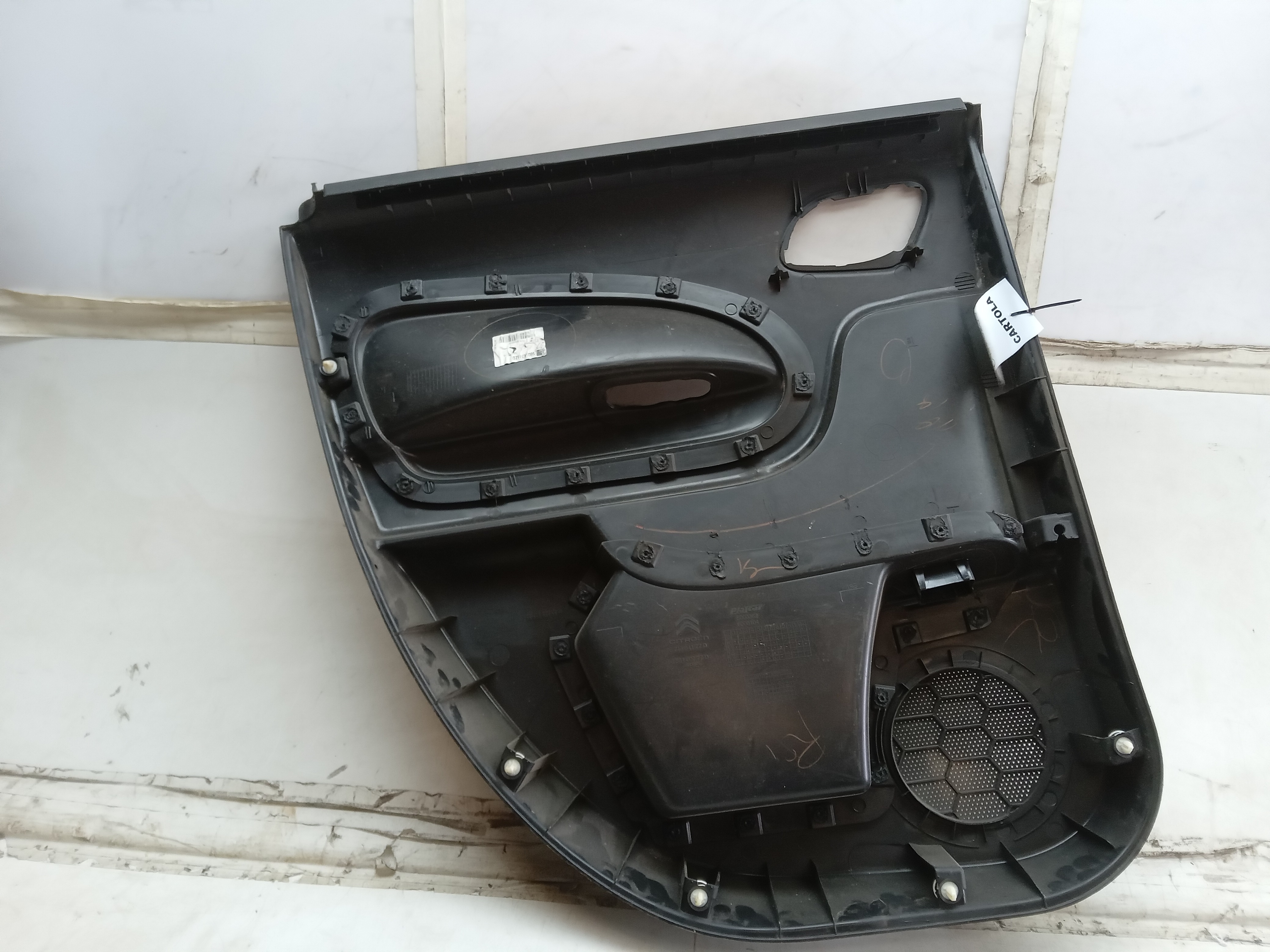 FORRO PORTA TRAS LD CITROEN C3 AIRCROSS 2017 2