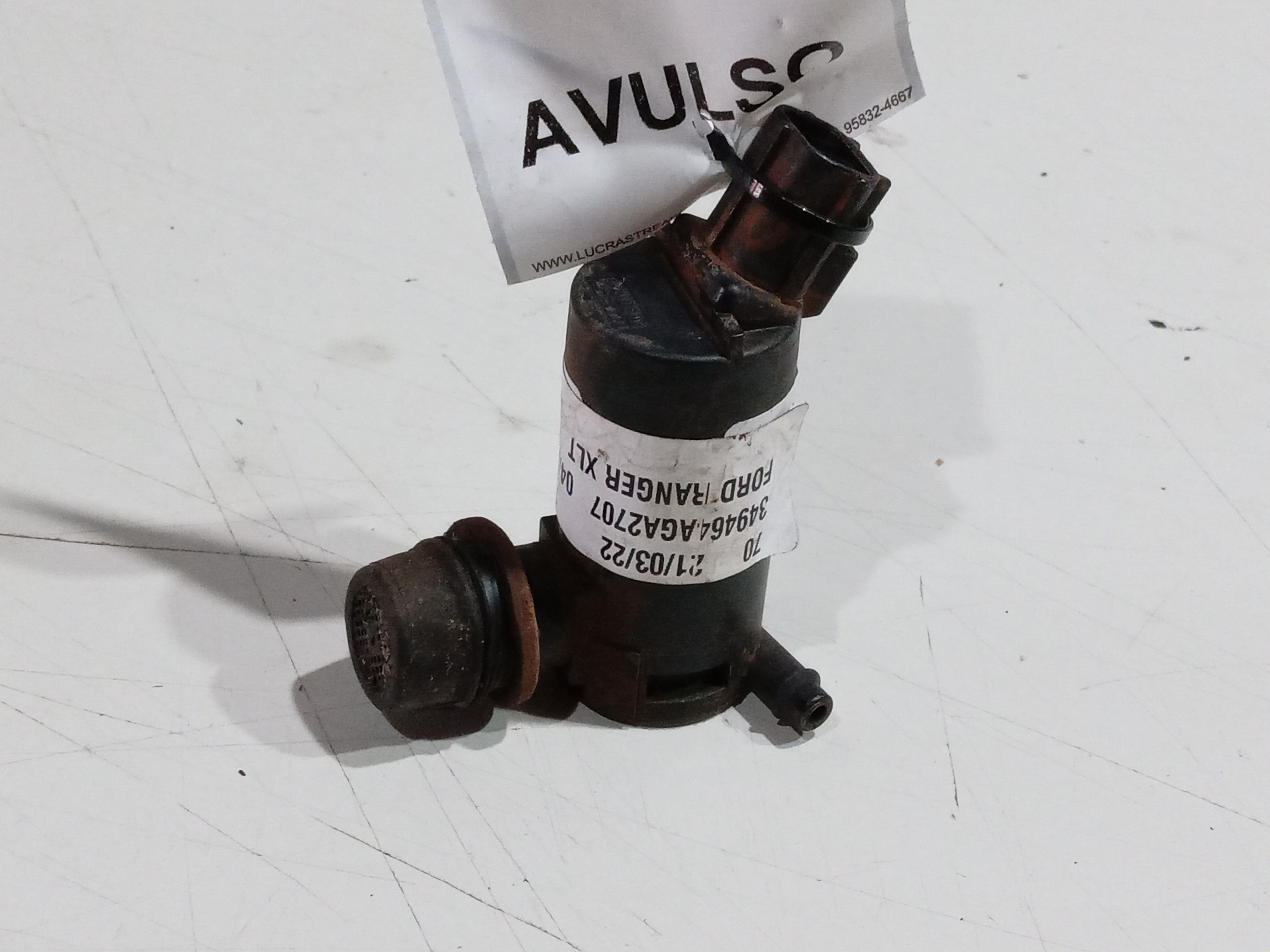 MOTOR ESGUICHO DO PARABRISA FORD RANGER XLT 2004 4