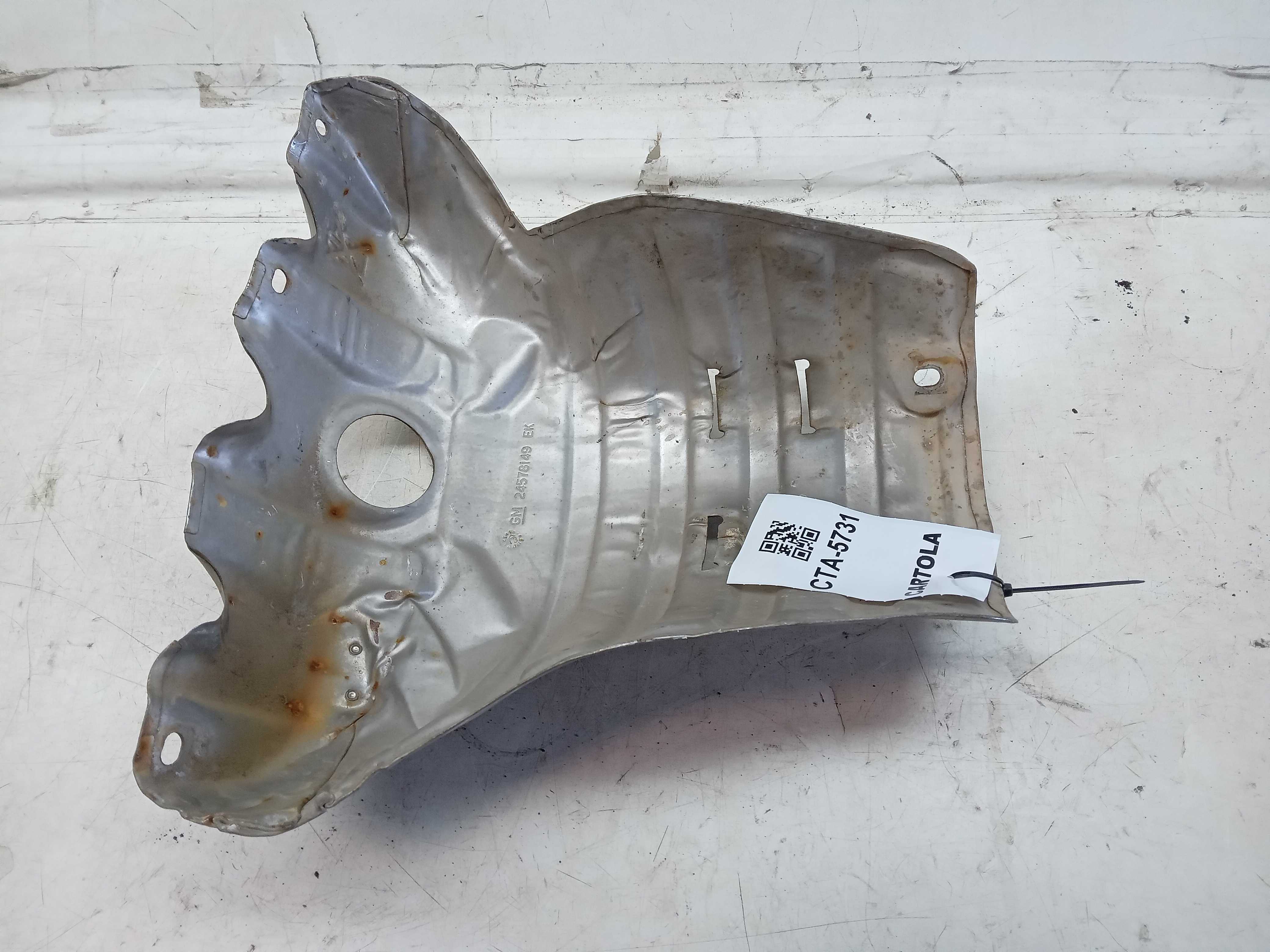 PROTETOR DEFLETOR CALOR ESCAPE GM COBALT 2015 2