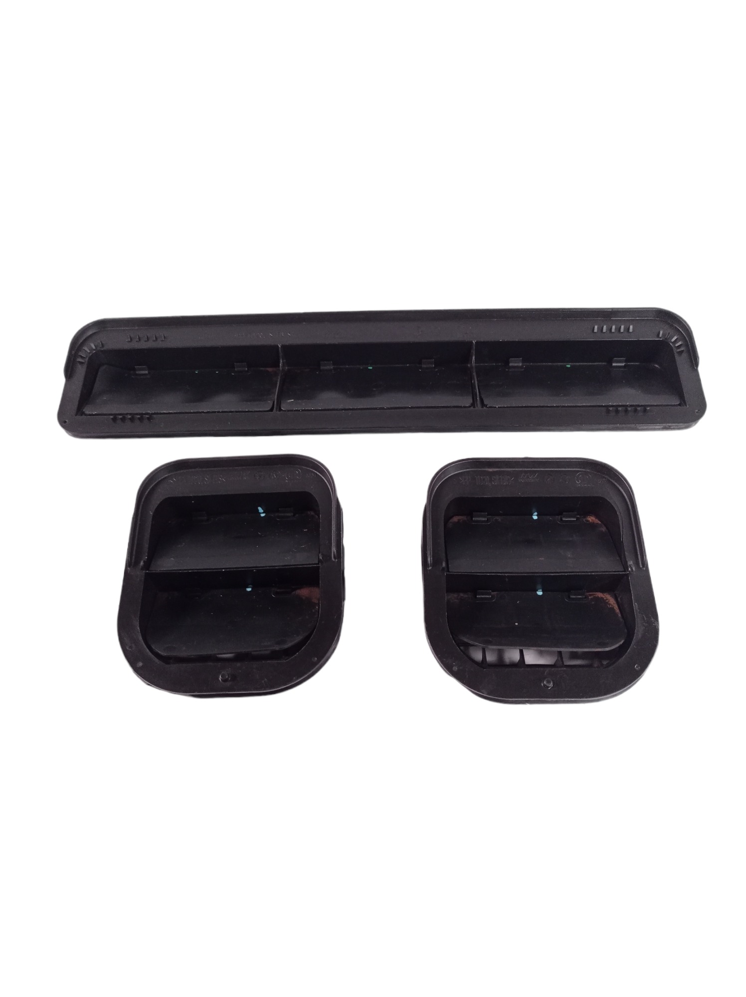 Conjunto 03 Grade Difusor Saida De Ar Tras Jeep Compass 1
