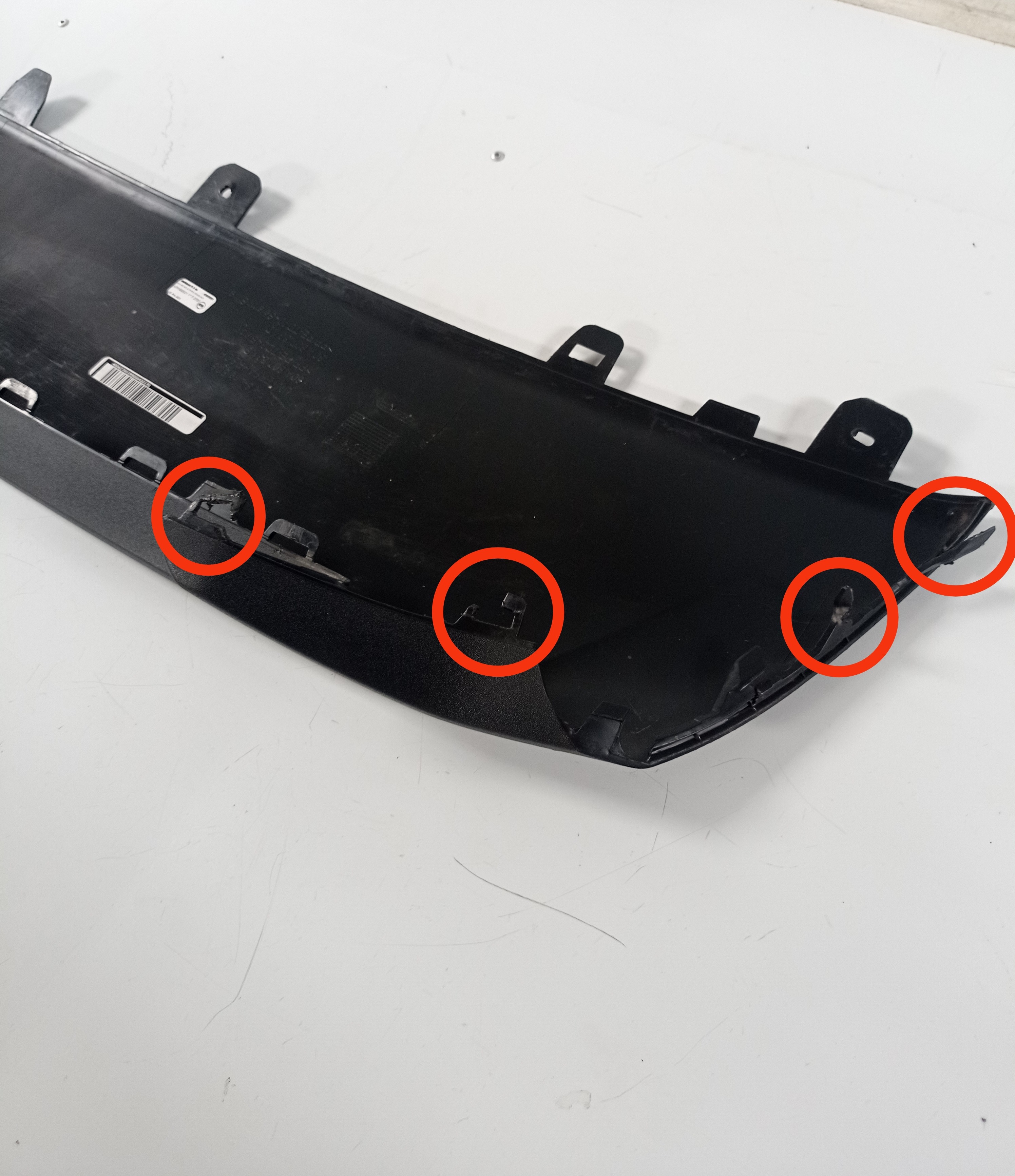 Spoiler Saia Parachoque Diant Audi Q5 Sline 2020 Original 6