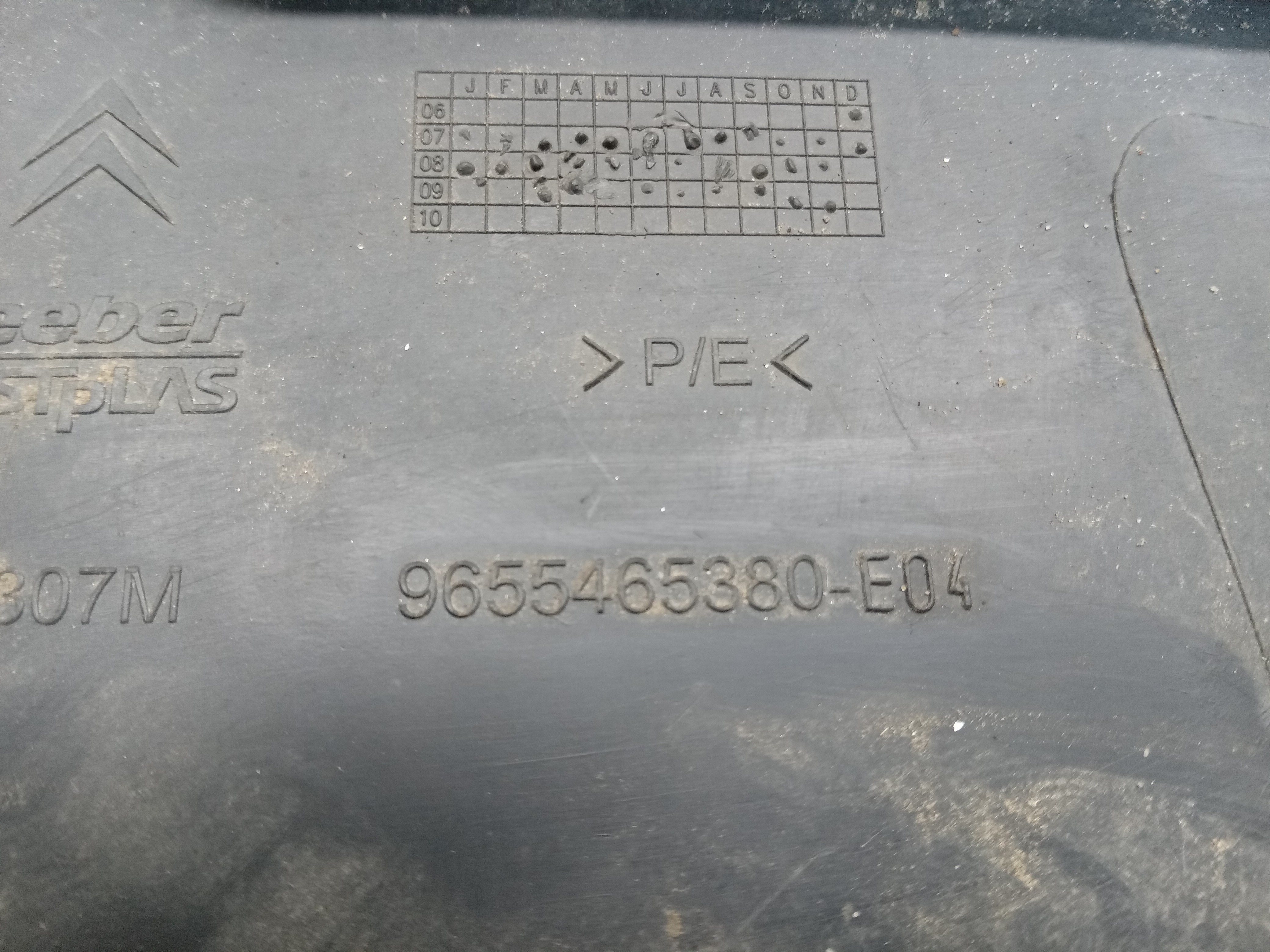 ACABAMENTOS PAINEL LADO ESQUERDO Citroën C3 2009 3