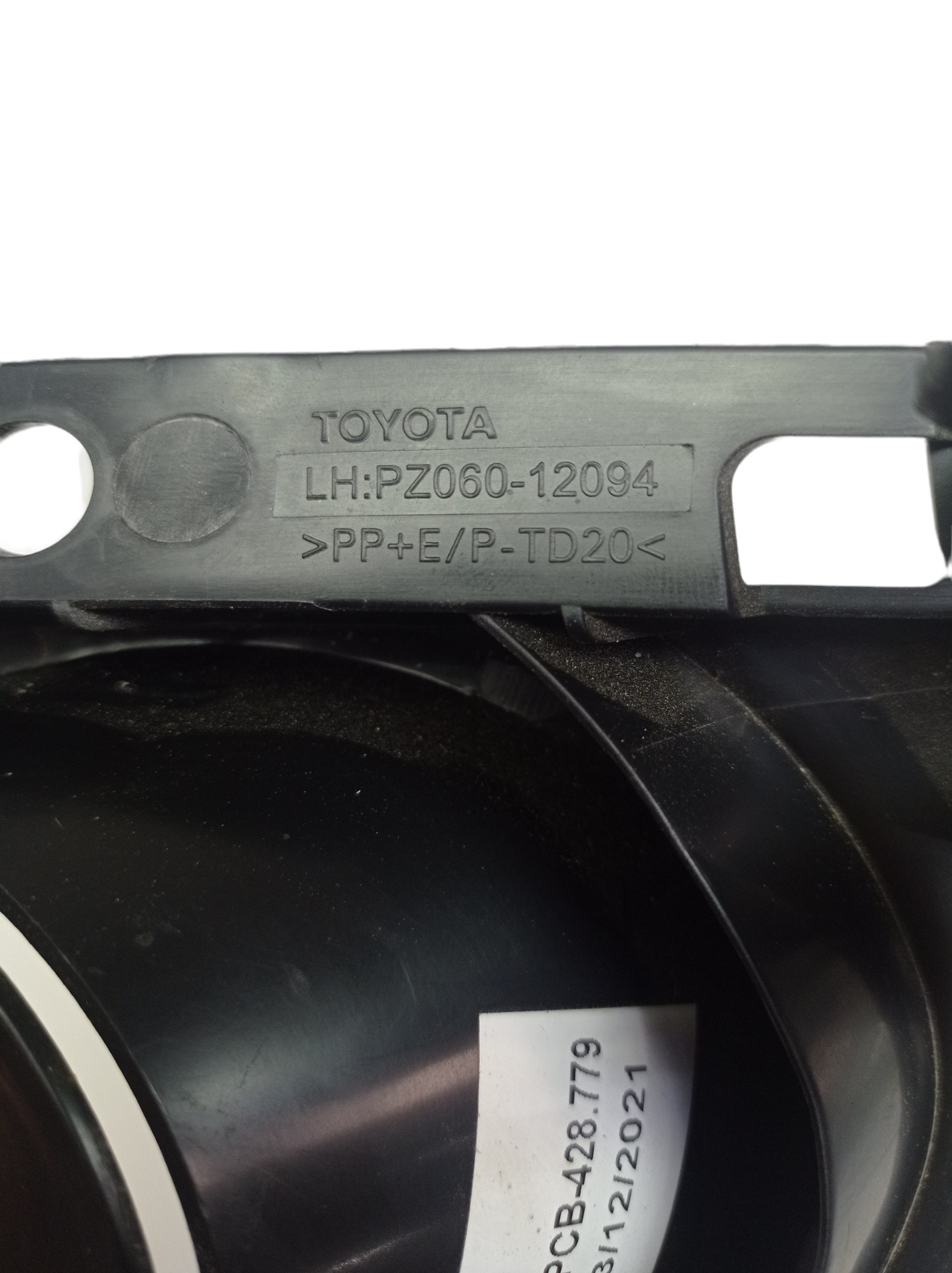 Tampa Acabamento Farol Milha Esq Toyota Corolla 15 17 Orig 4